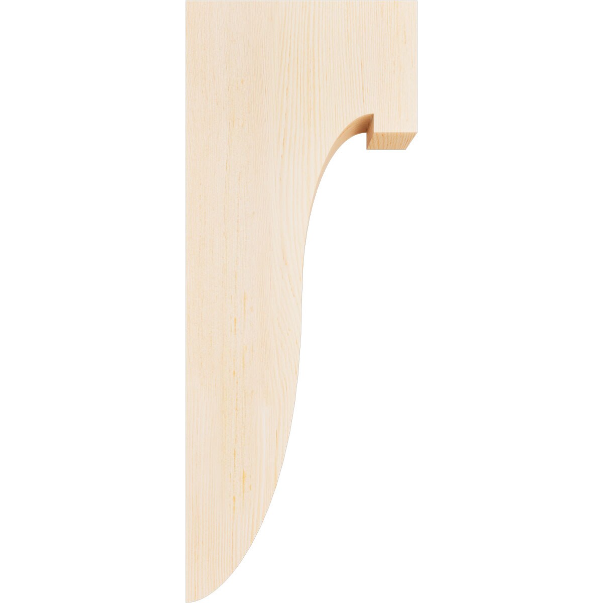 Ekena Millwork COR04X10X26DEL00SDF corbels - View #3