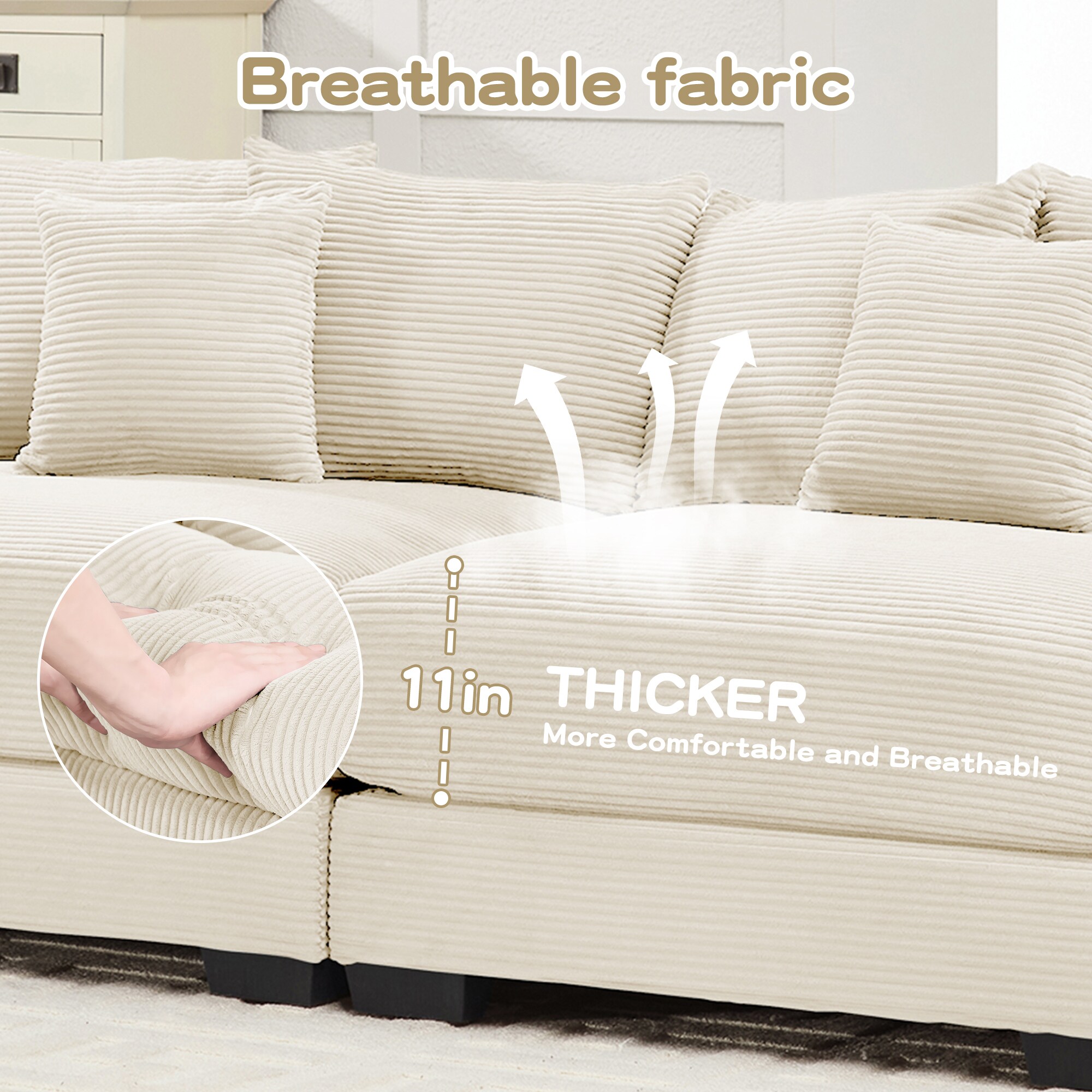 SINOFURN SYA020273BG Sofas-Loveseats - View #16