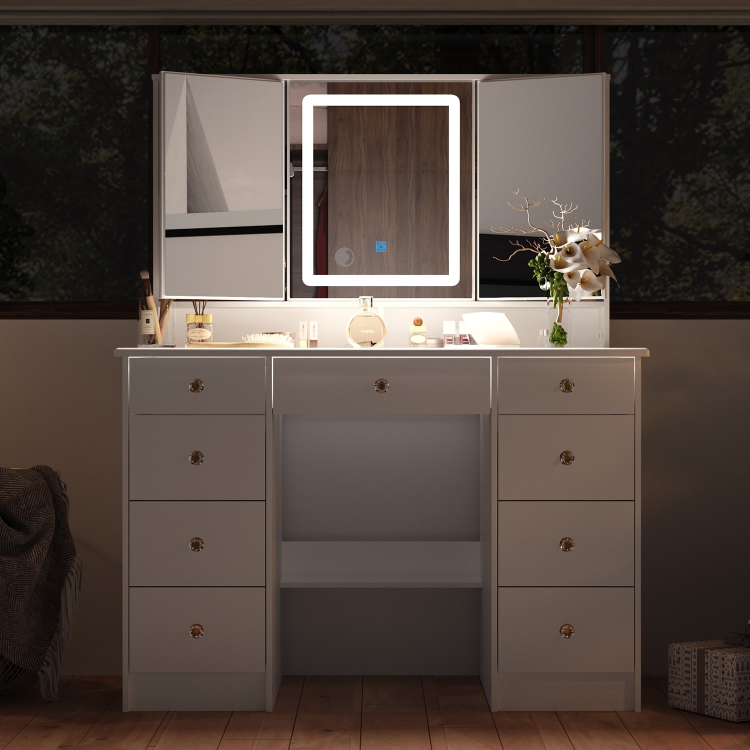 FUFU&GAGA LJY-CX0057-01 Bedroom-Vanities - View #5