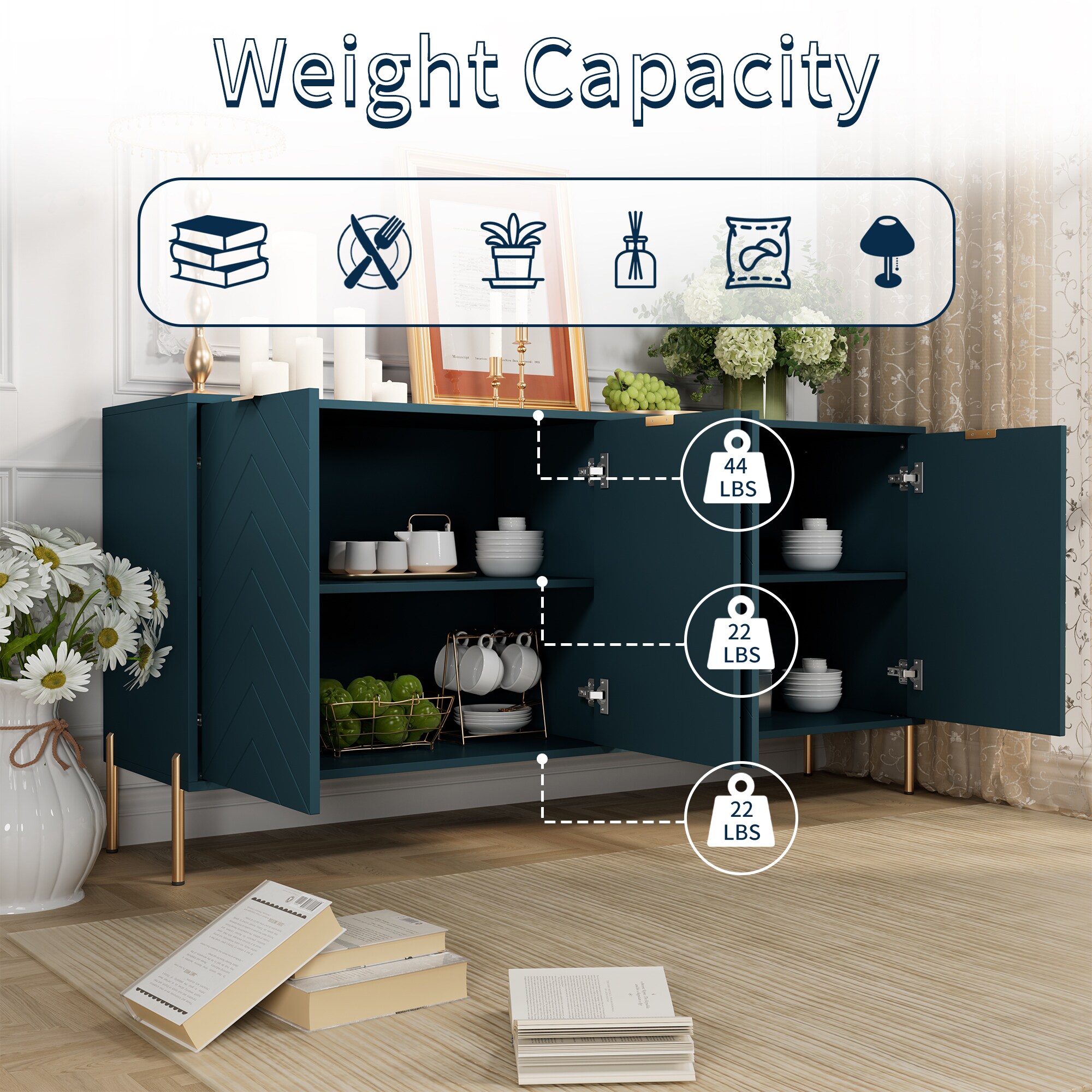 Clihome CL-CJ4M-GR Utility-Storage-Cabinets - View #9