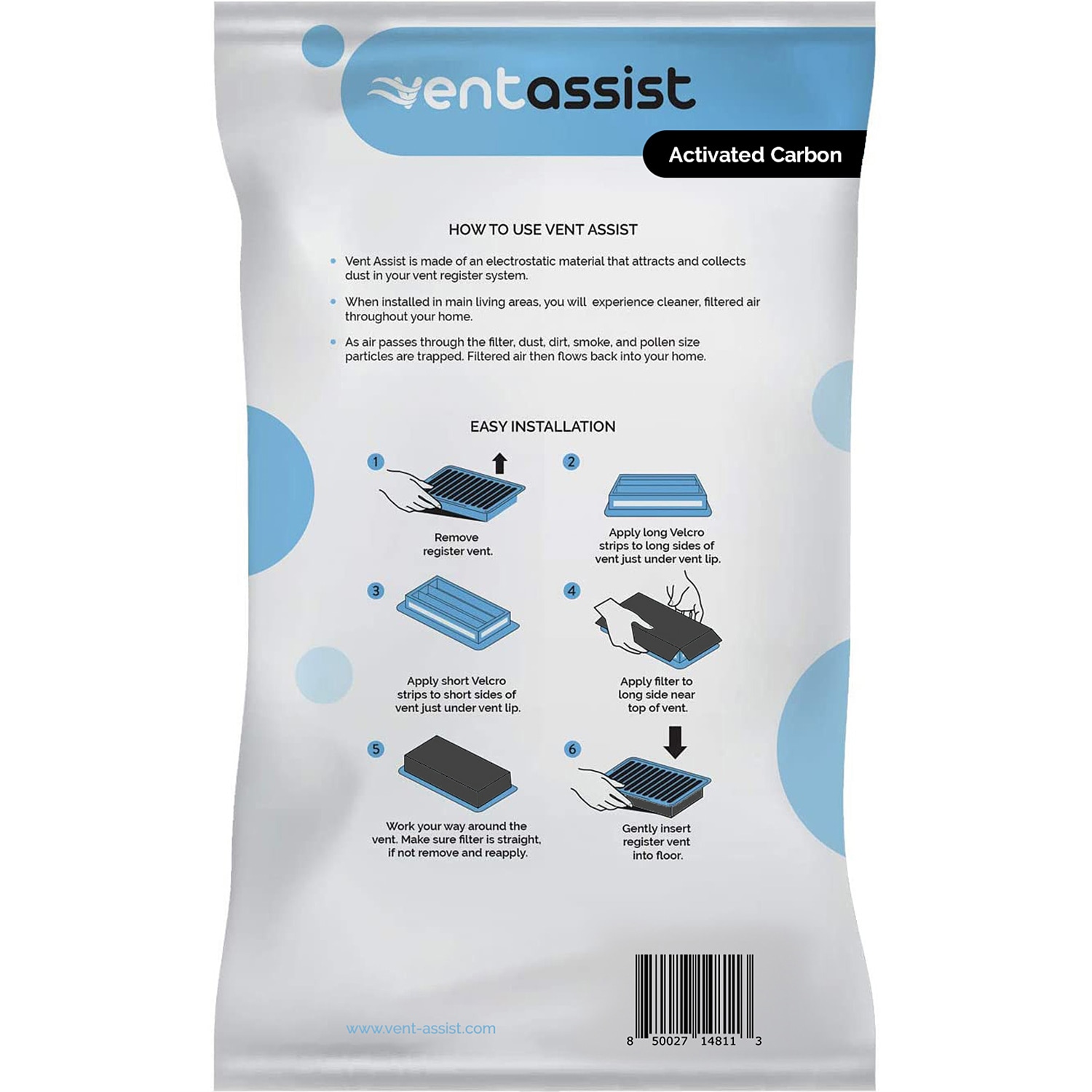Vent Assist VENTASSIST-4X12-AC Air-Filters - View #2