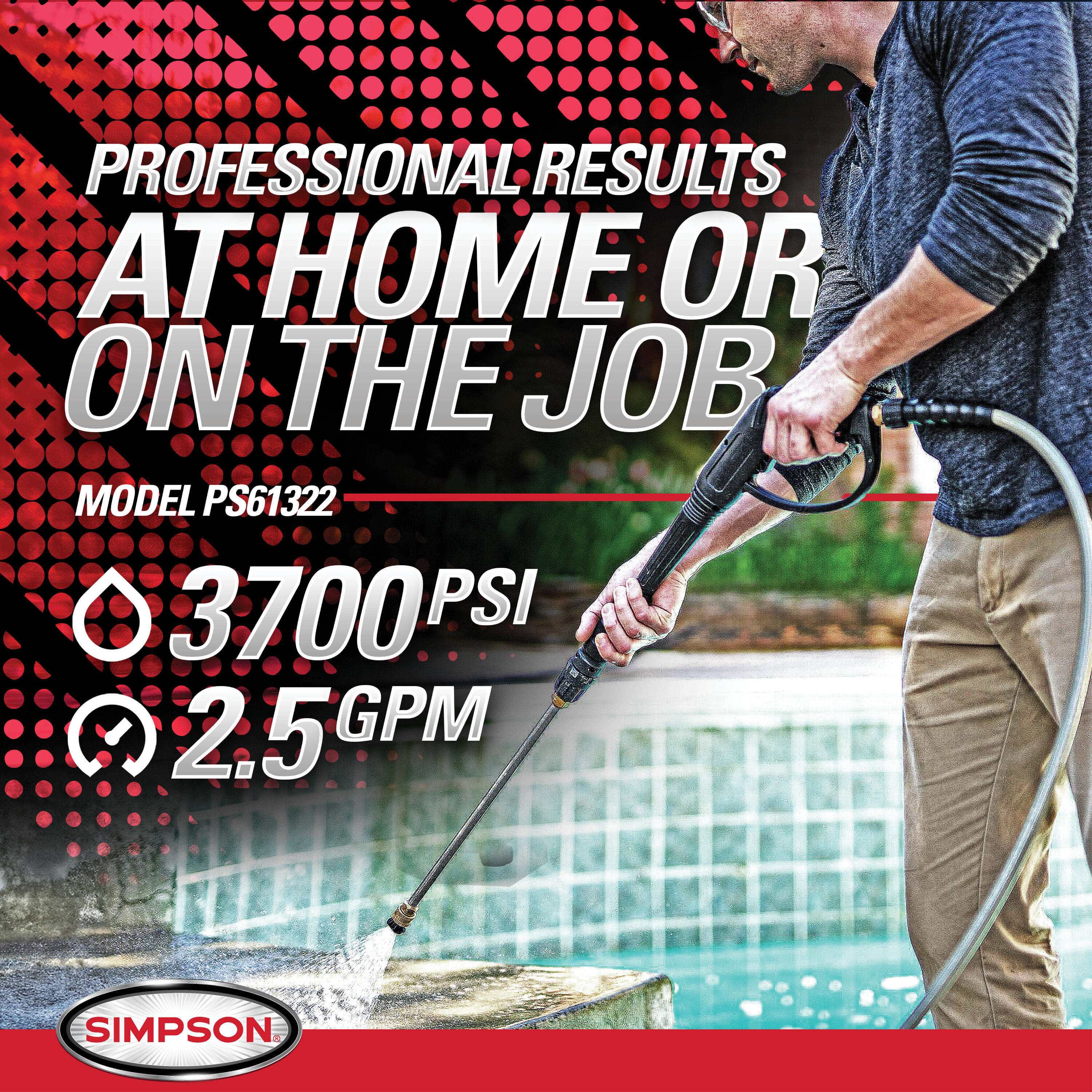 SIMPSON PS61322 Gas-Pressurewashers - View #3