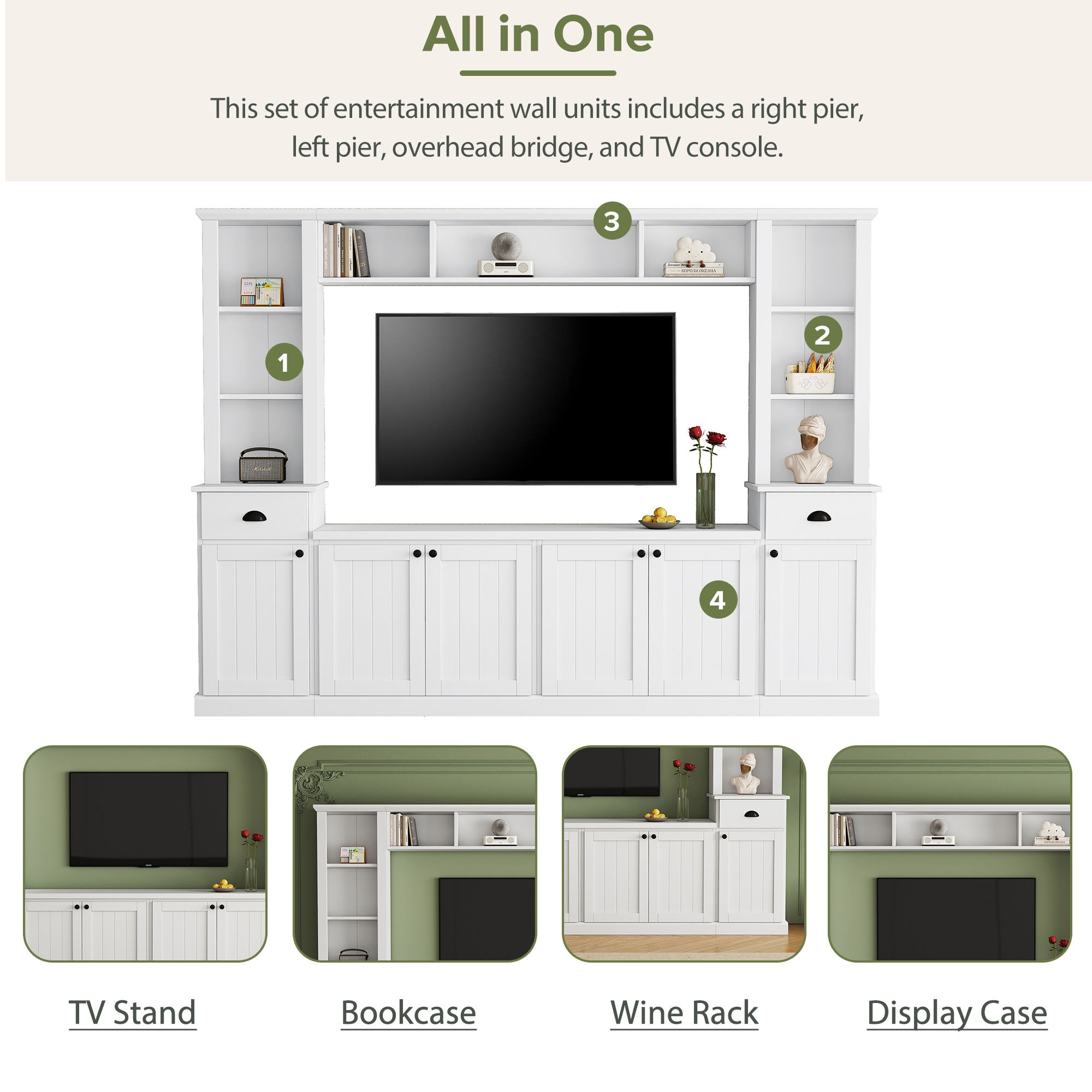 Clihome CL-OT-31AAK Tv-Stands - View #9