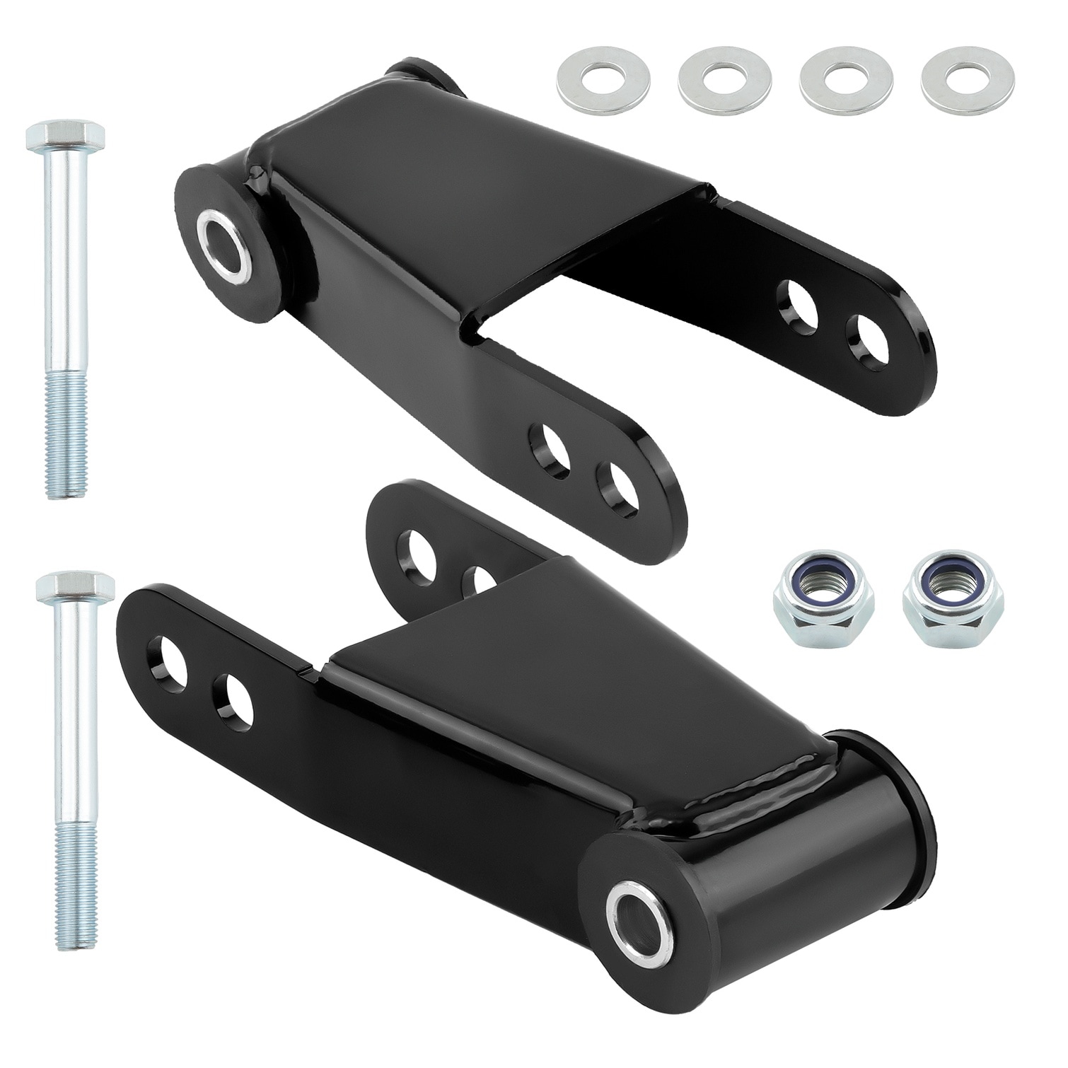 Tammesy Lowering Shackle Kit - Adjustable 1-2 Inch Drop Shackle Kit for ...