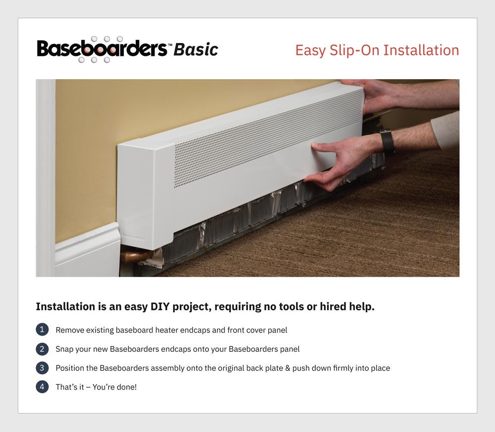 Basic HD Baseboard Heater Cover – Baseboarders