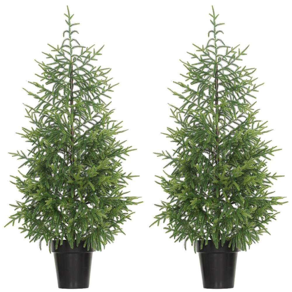 Wooakway FXLS0604-511Z59 Artificial-Christmas-Trees - View #2