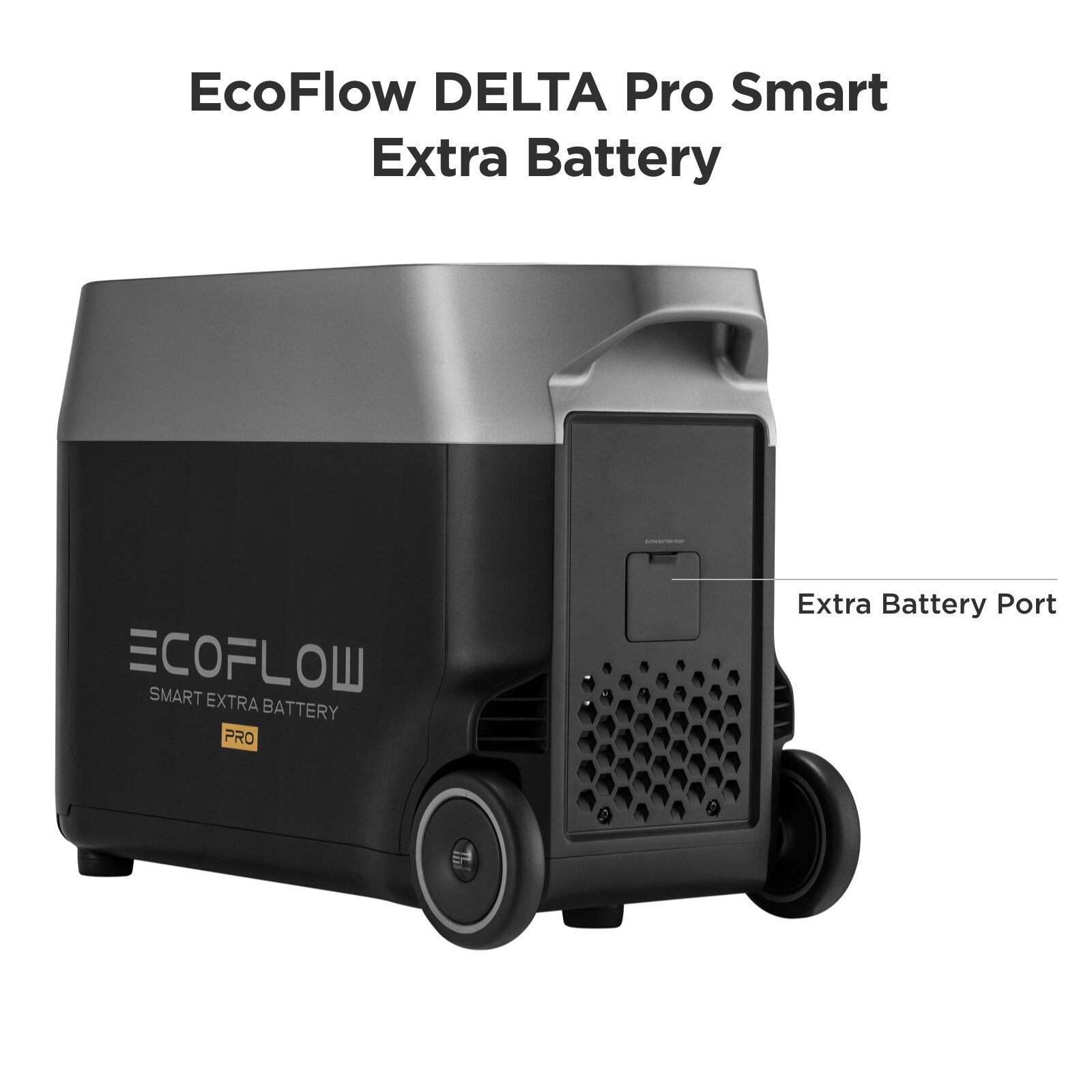 Ecoflow Delta Pro Solar Add On Extra Battery Rechargeable Lithium 24 Backup Power Batteries In 9471