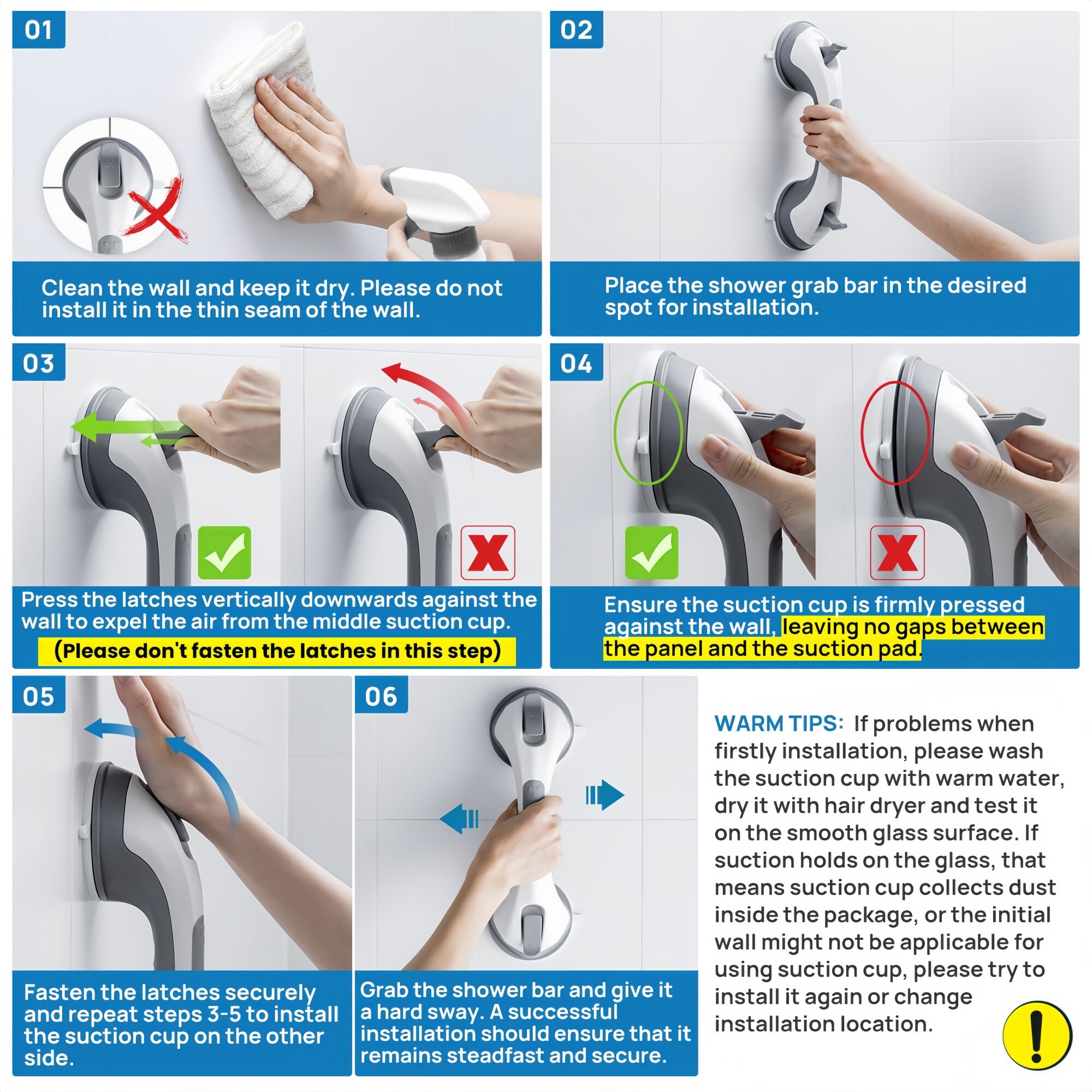 Numhew NHSEAN1261 Grab-Bars - View #5