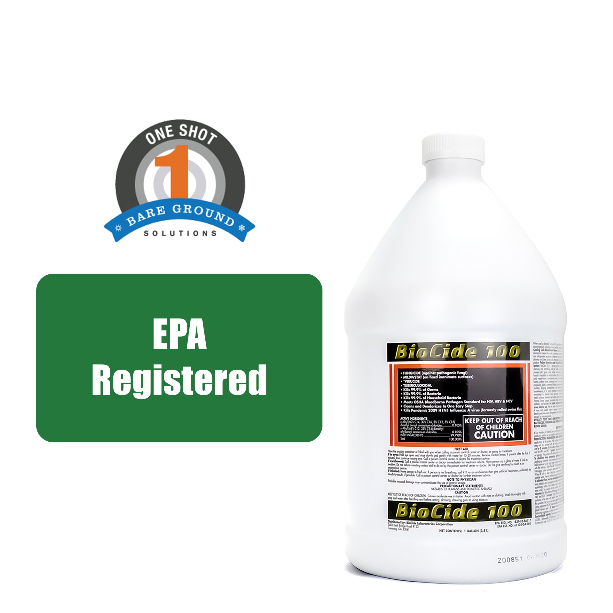 1 Shot 'N Gone BIOCIDE 100-1G All-Purpose-Cleaners - View #3