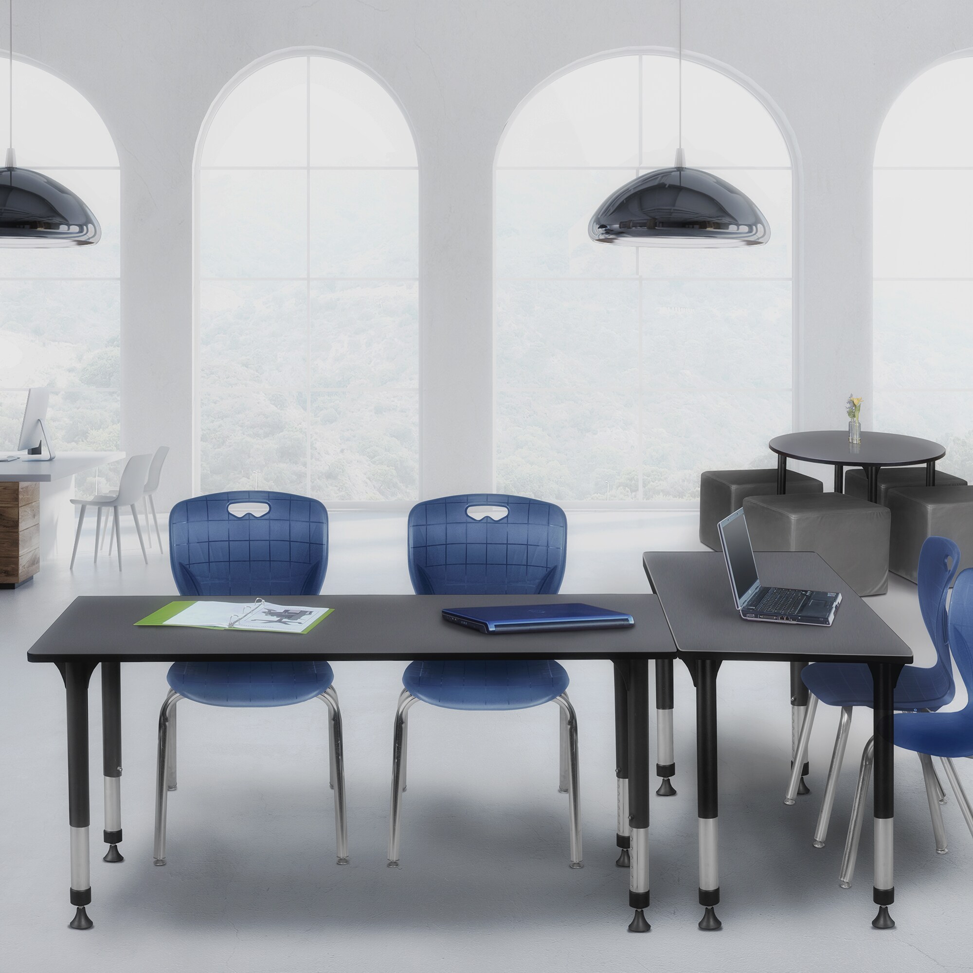 Regency MT7224GYAPBK Office-Tables - View #7