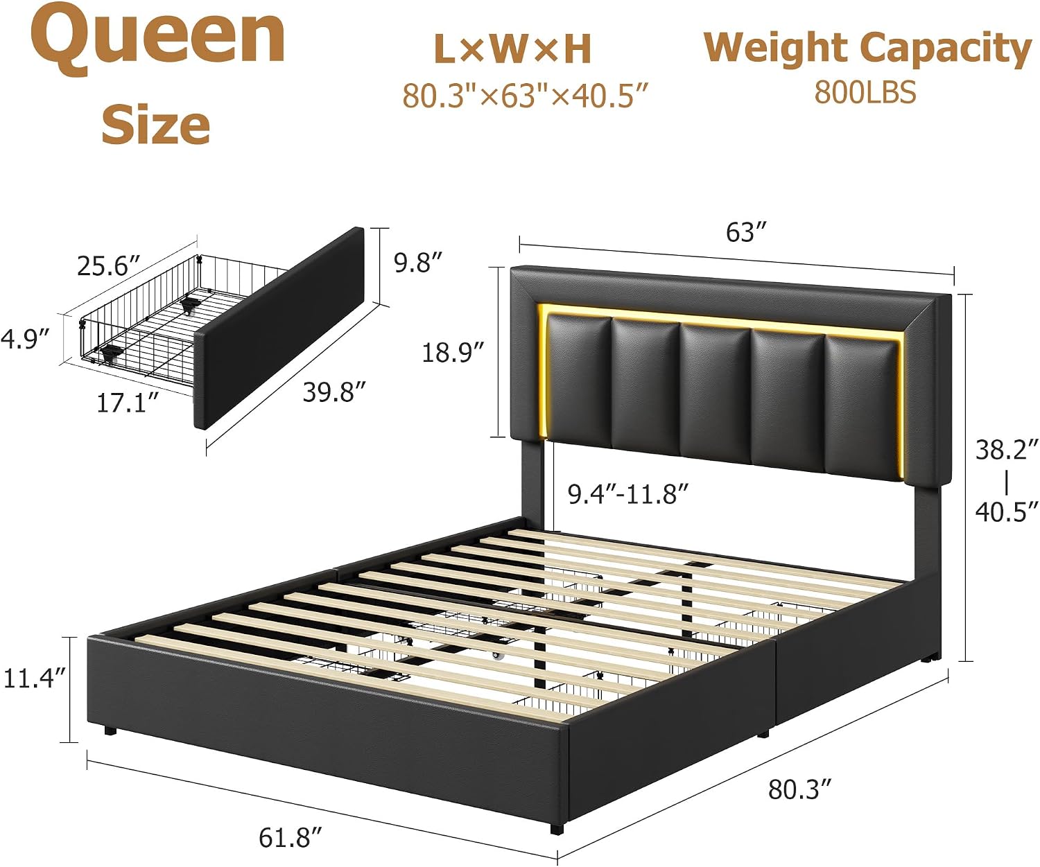 GAOMON CQC-OALEG7-FM14 beds - View #2
