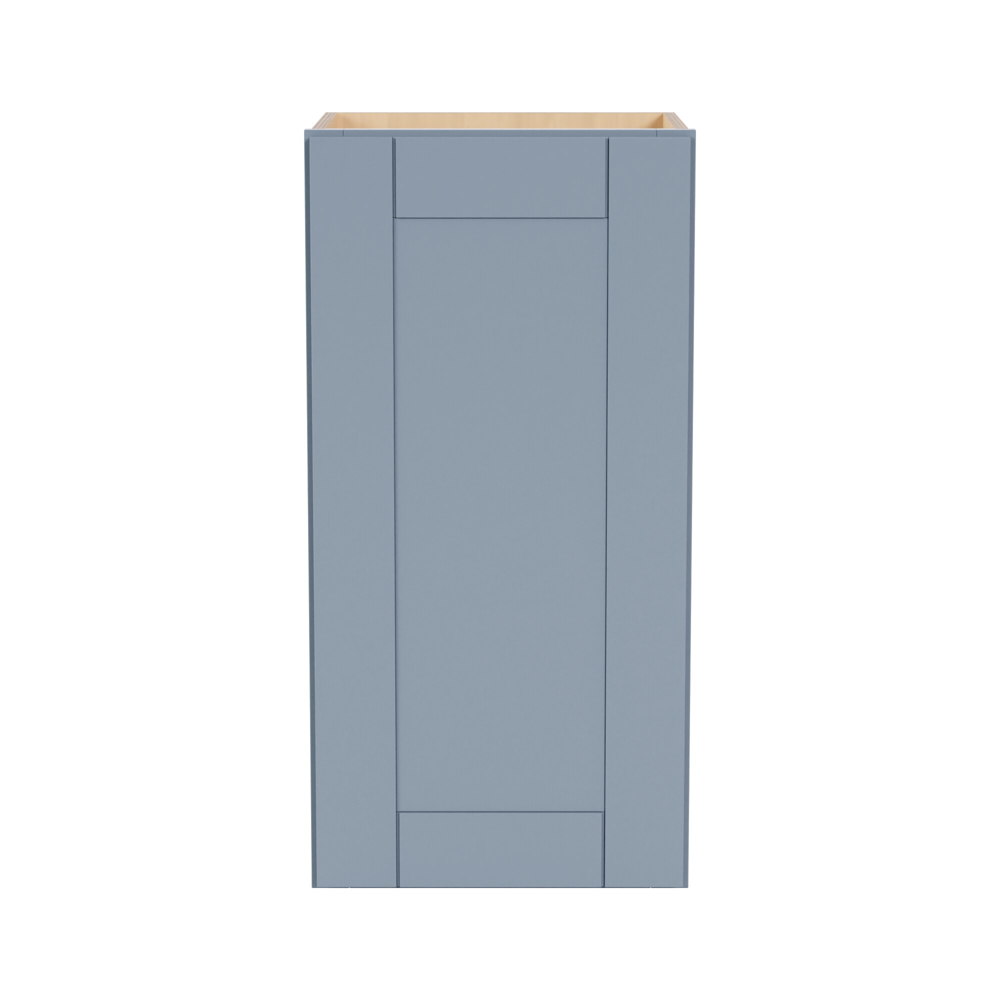 Arcade Green 404W1530 15-in W x 30-in H x 12-in D Gray Birch Wall Fully assembled Plywood Cabinet (Recessed Panel Square)