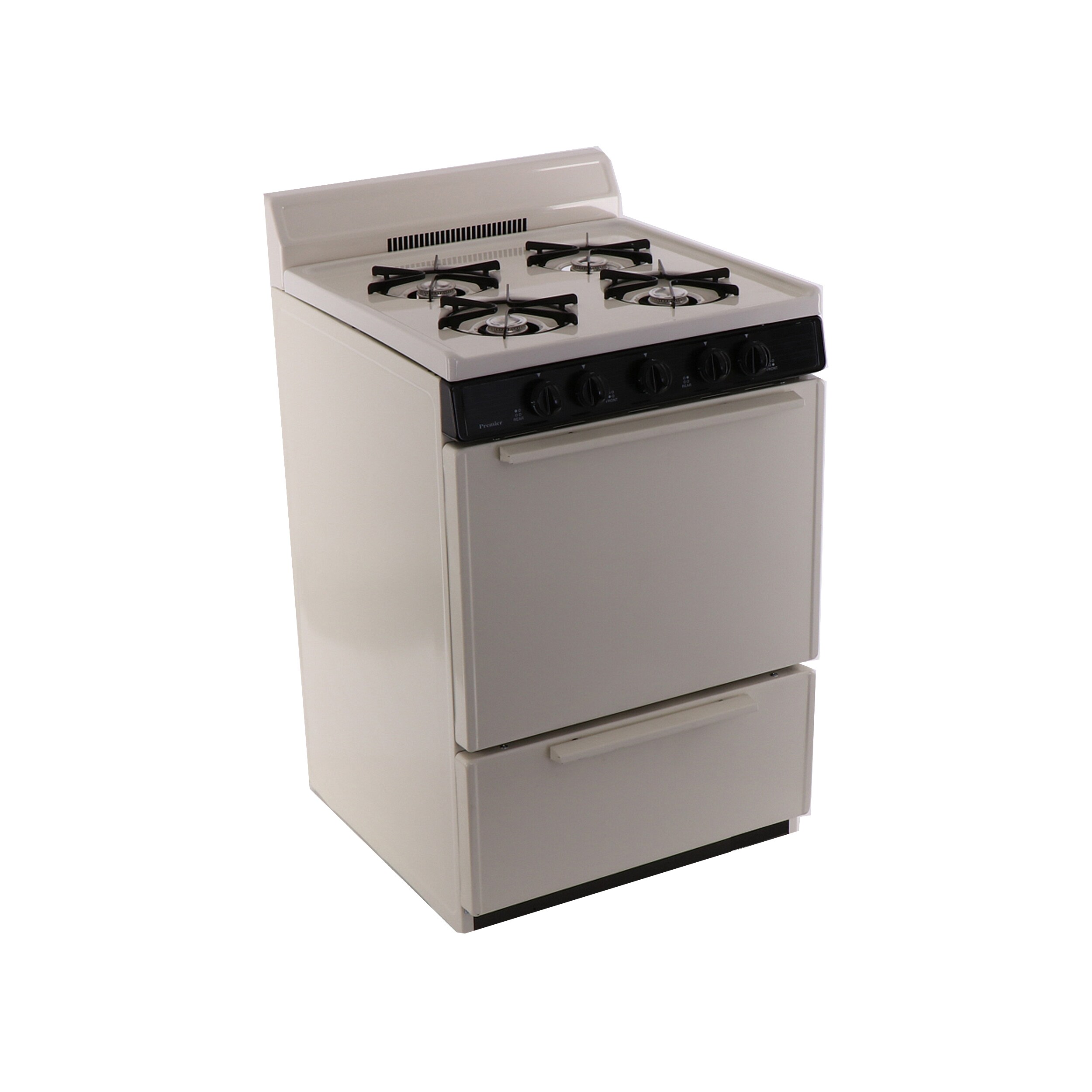 Premier 20 in. 2.4 cu. ft. Oven Freestanding Electric Range with 4 Coil  Burners - Bisque