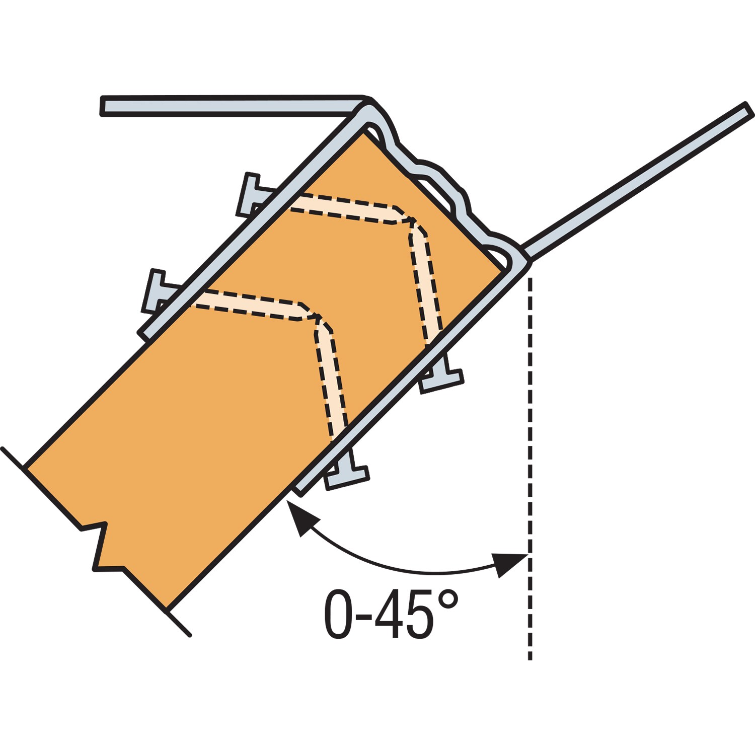 Simpson Strong-Tie LSU26Z Joist-Hangers - View #5