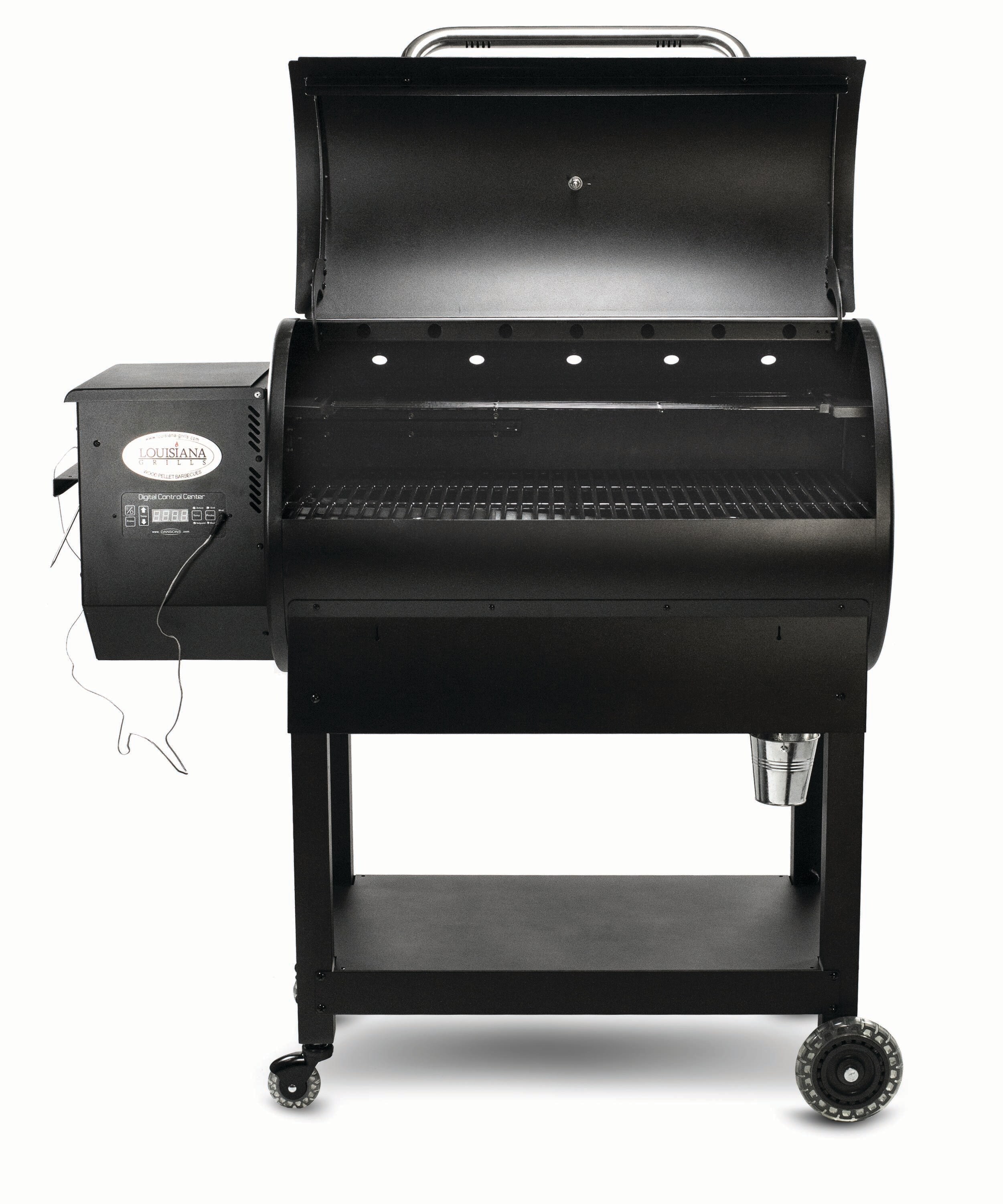 Louisiana Grills Wood Pellet 914-Sq. in Black Pellet Grill