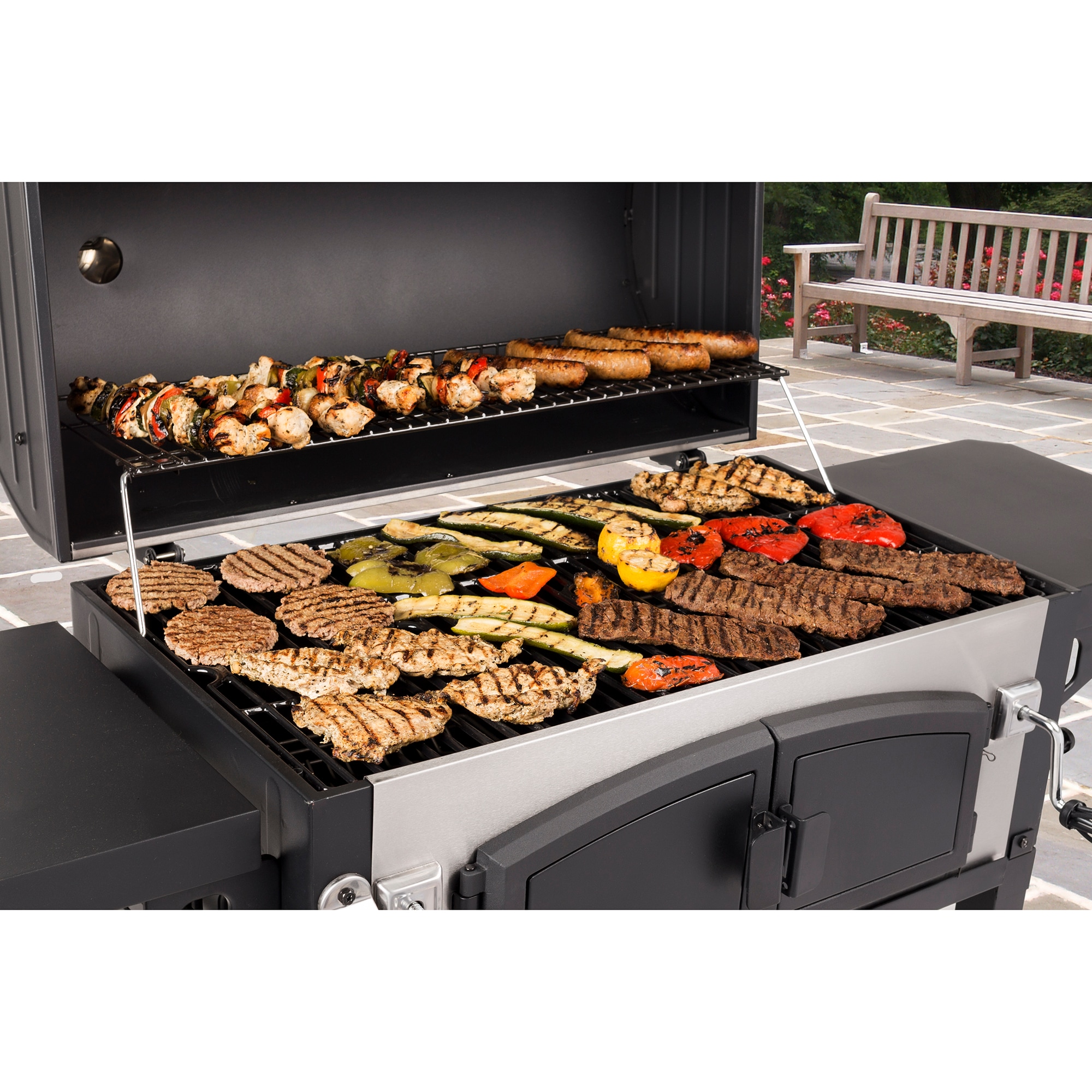 Edendirect 216 sq. in. Dark Gray 1500-Watt Smokeless Indoor Grill