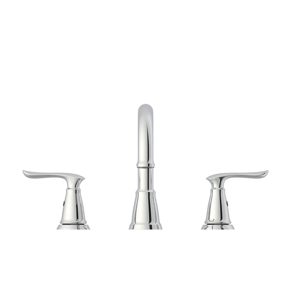 Project Source Wayton Chrome Widespread 2Handle WaterSense Bathroom