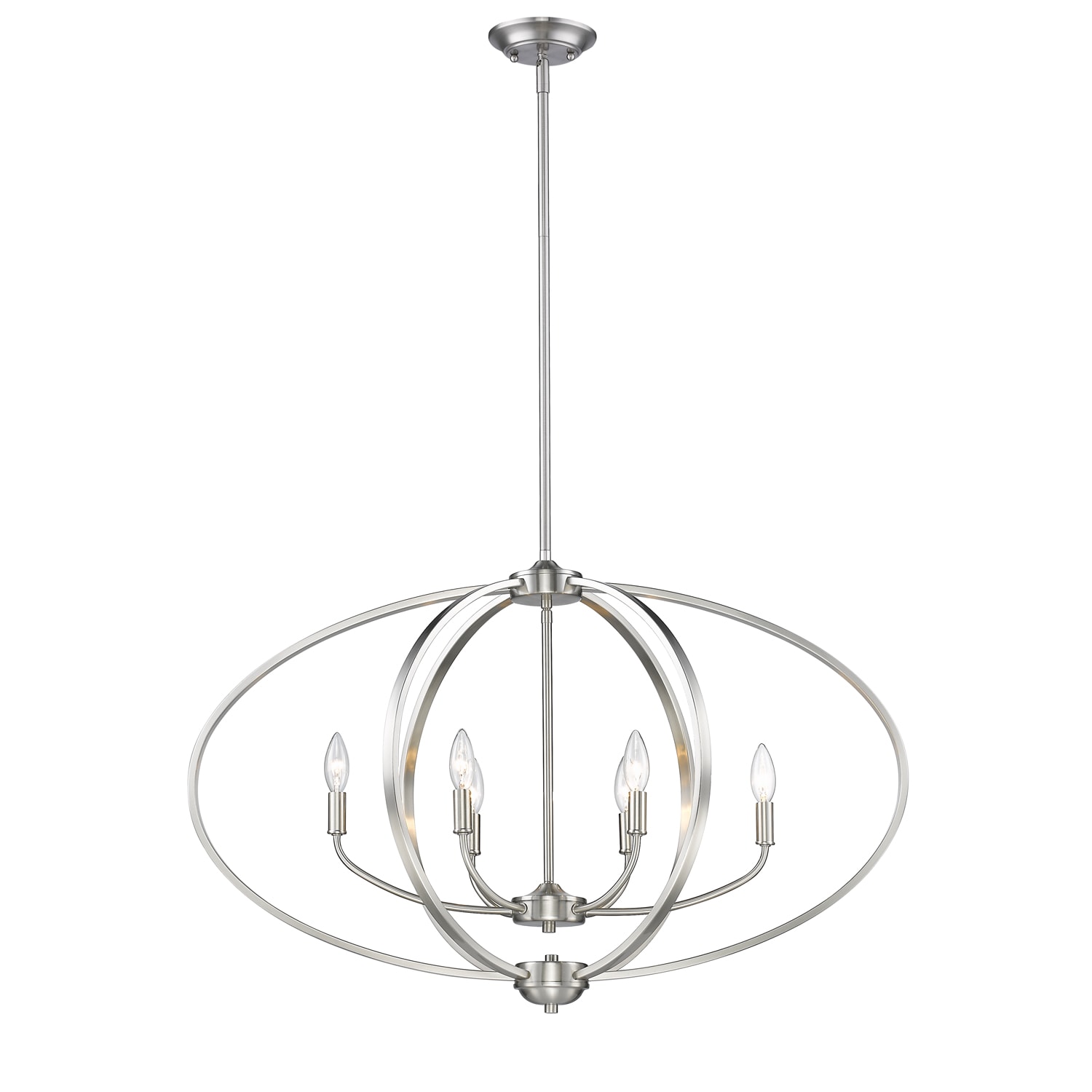 Golden Lighting 3167-LP PW Pendant-Lights - View #3