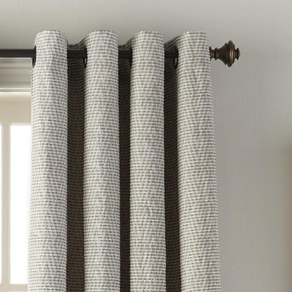 allen + roth FULLER-P-STNGRAY84 curtains - View #2