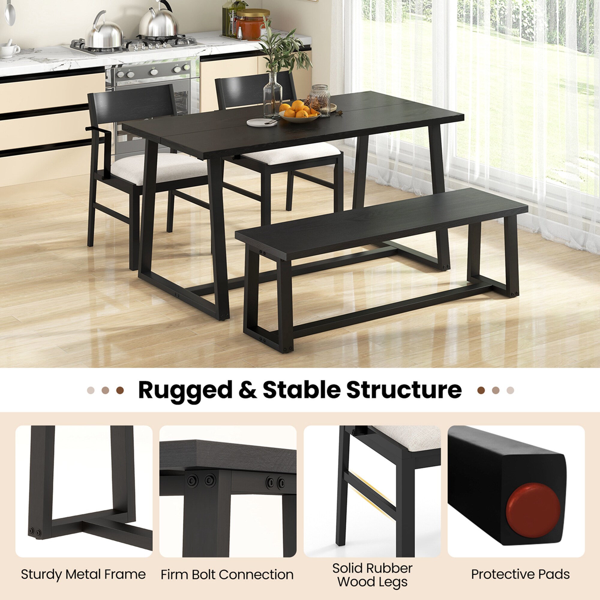 Costway HCST01532 Patio-Dining-Sets - View #5
