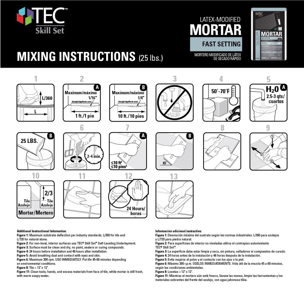 TEC 3300403025 Mortar-Tile - View #2