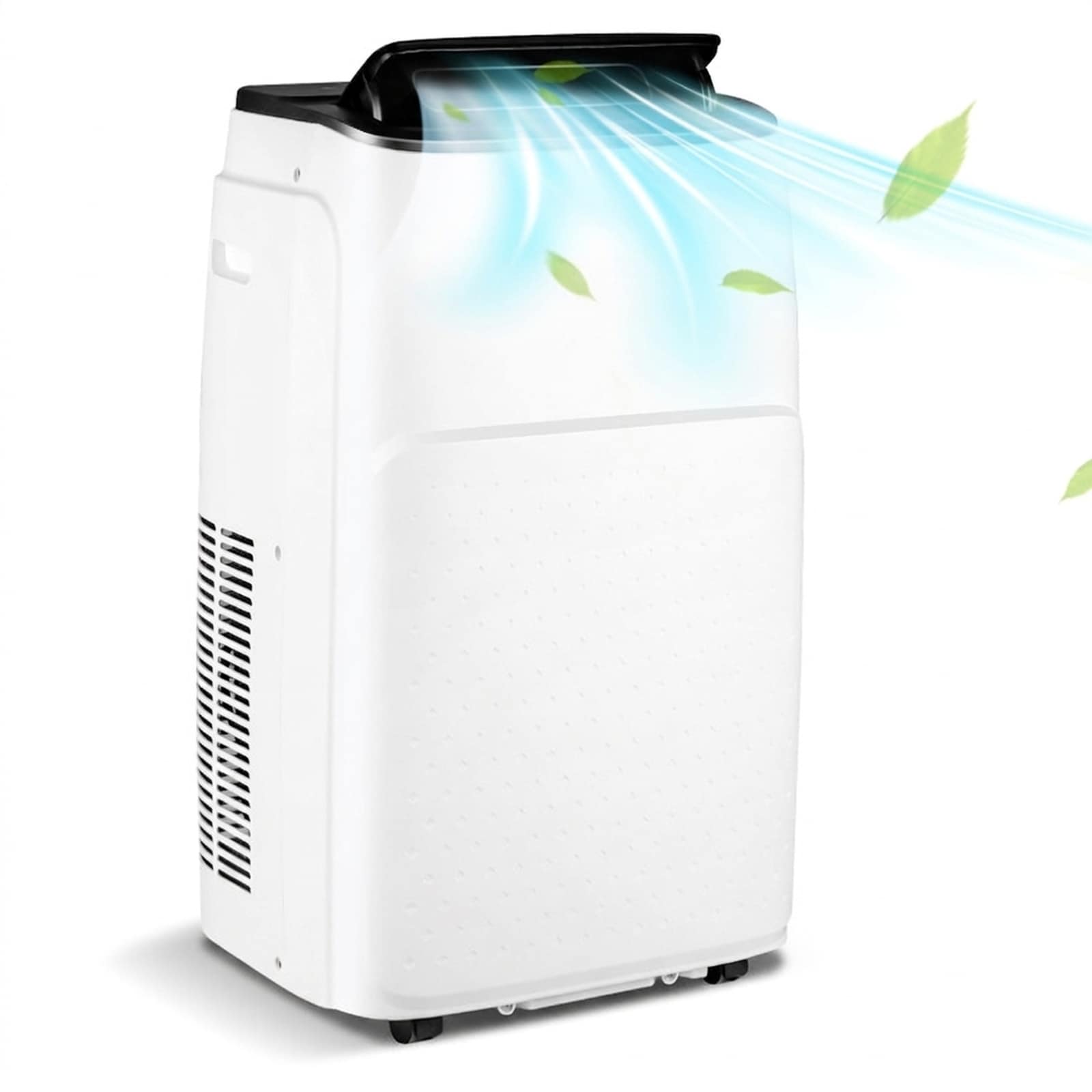 SUGIFT 13000-BTU 4-in-1 Portable Air Conditioner with WiFi and Voice Control - 600-sq ft AC Heater Dehumidifier with App Smart Sleep Mode