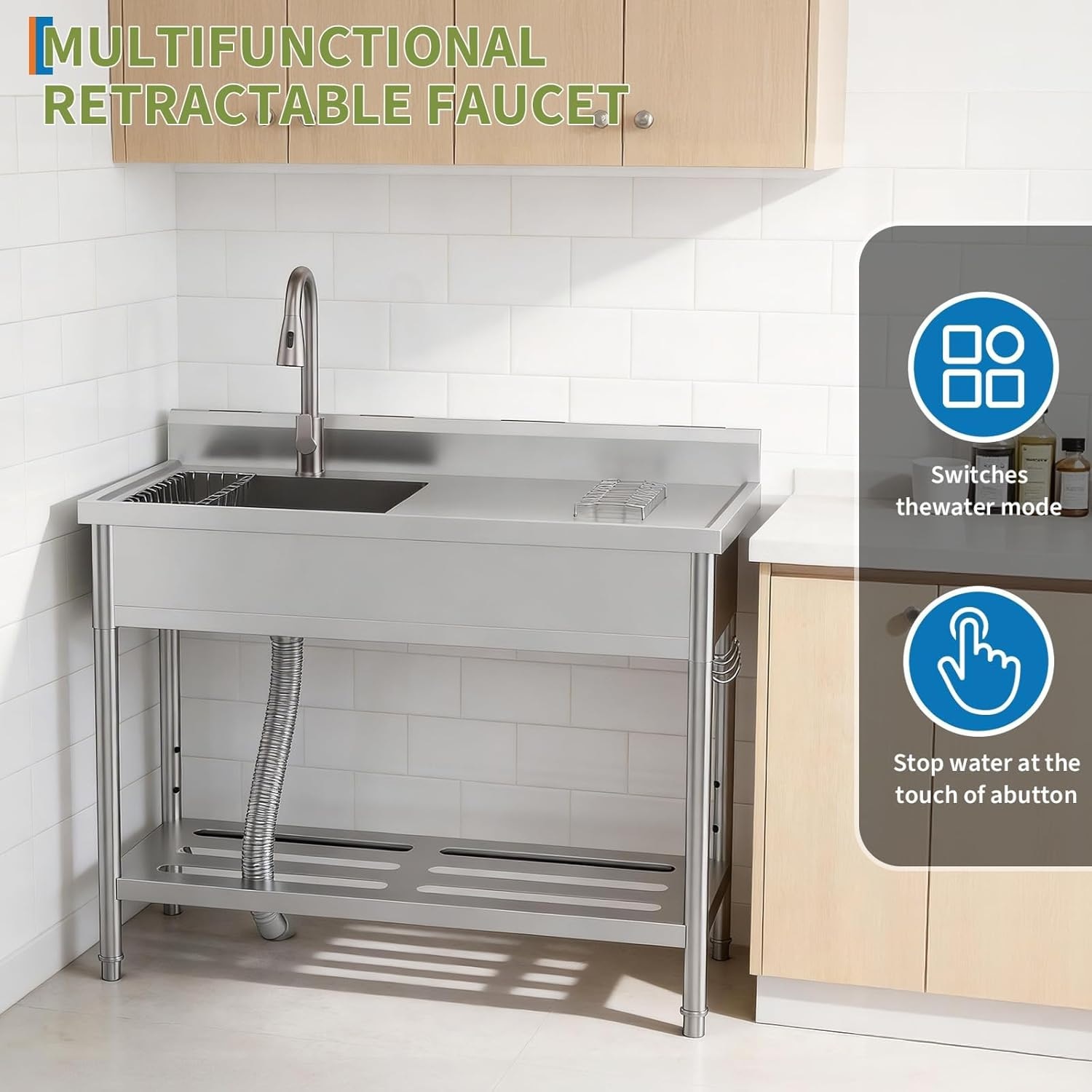 Garvee HQ-I-S3-3KPL-CM8A Laundry-Tubs-Utility-Sinks - View #8