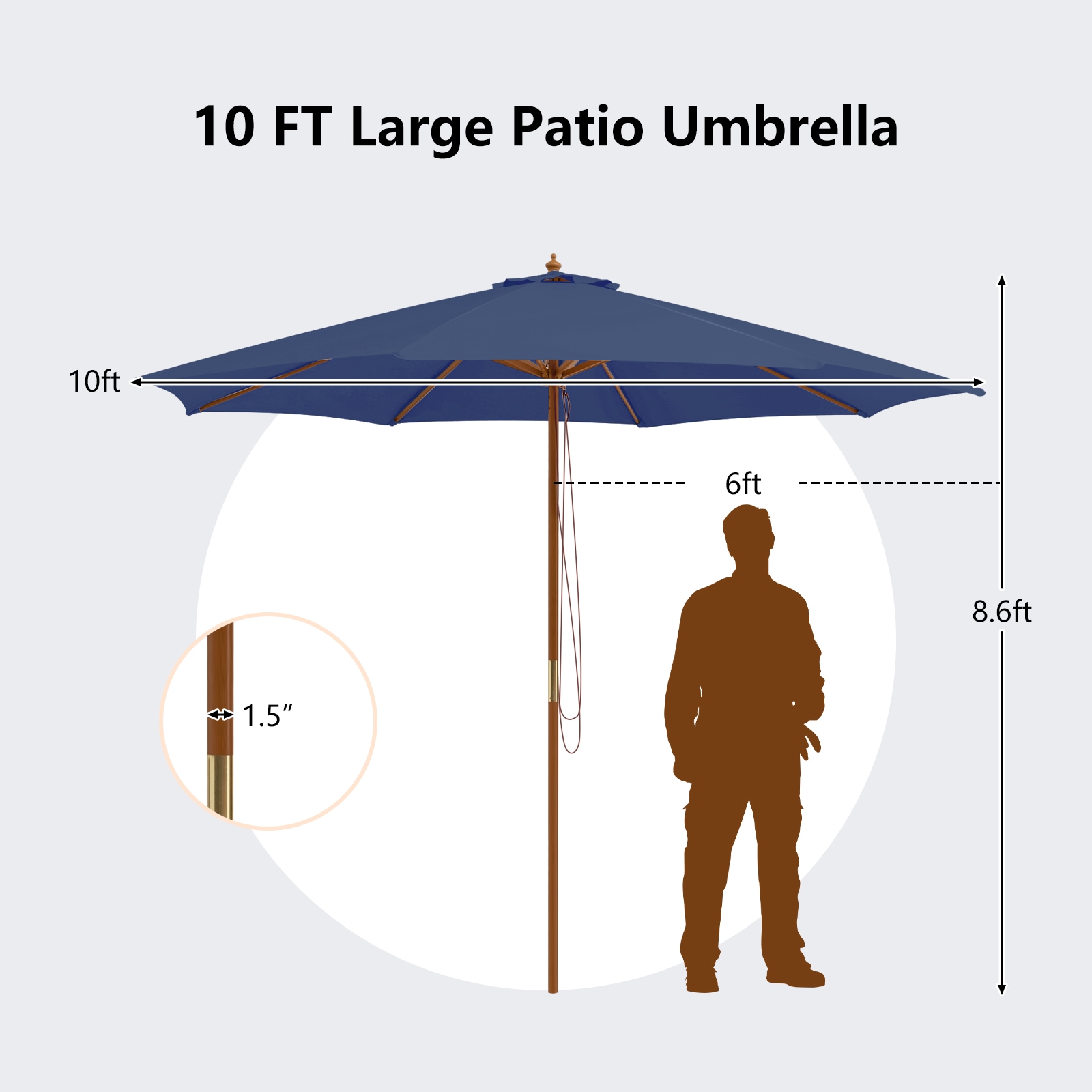 Slickblue D-CO-YN25701PN Umbrellas-2 - View #6