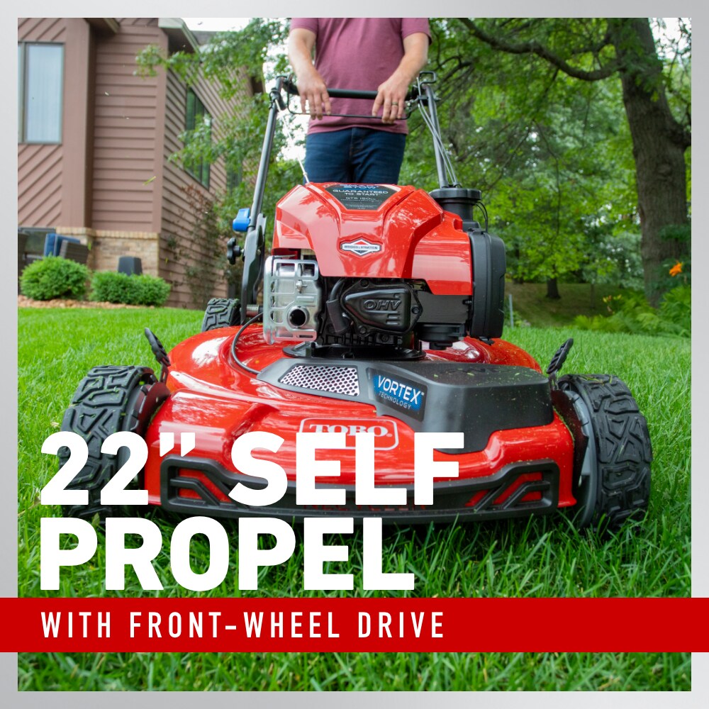 Toro Recycler 22-in Gas Self-propelled Lawn Mower with 150-cc Briggs and Stratton Engine