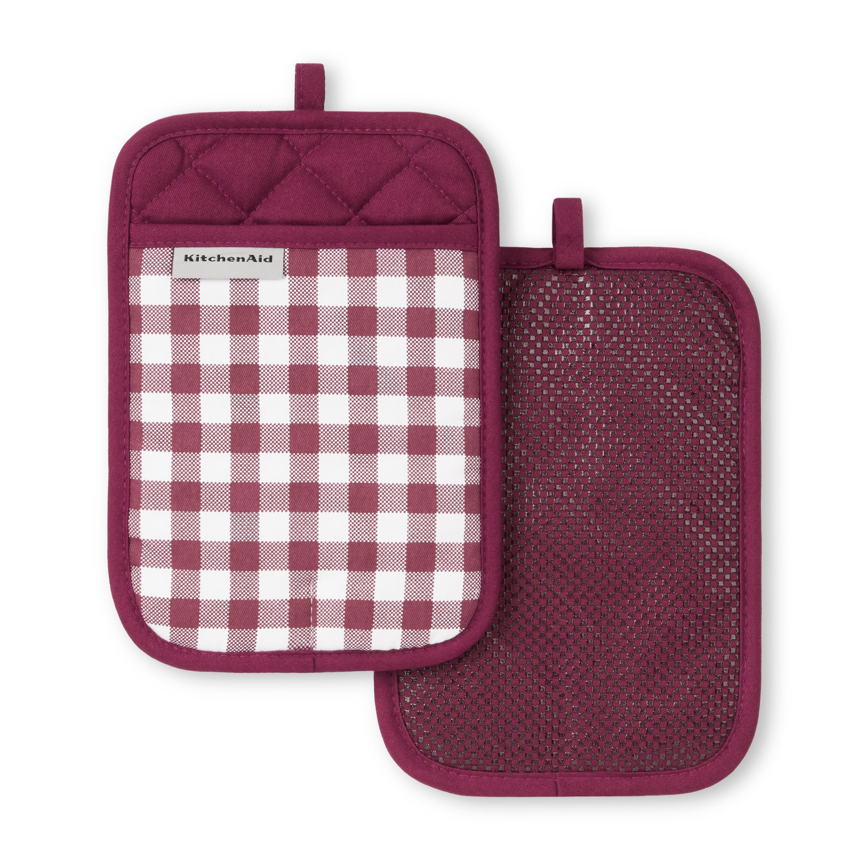 KitchenAid 2P017477TDKA 48RD 2 -Pack Cotton Pot holder set