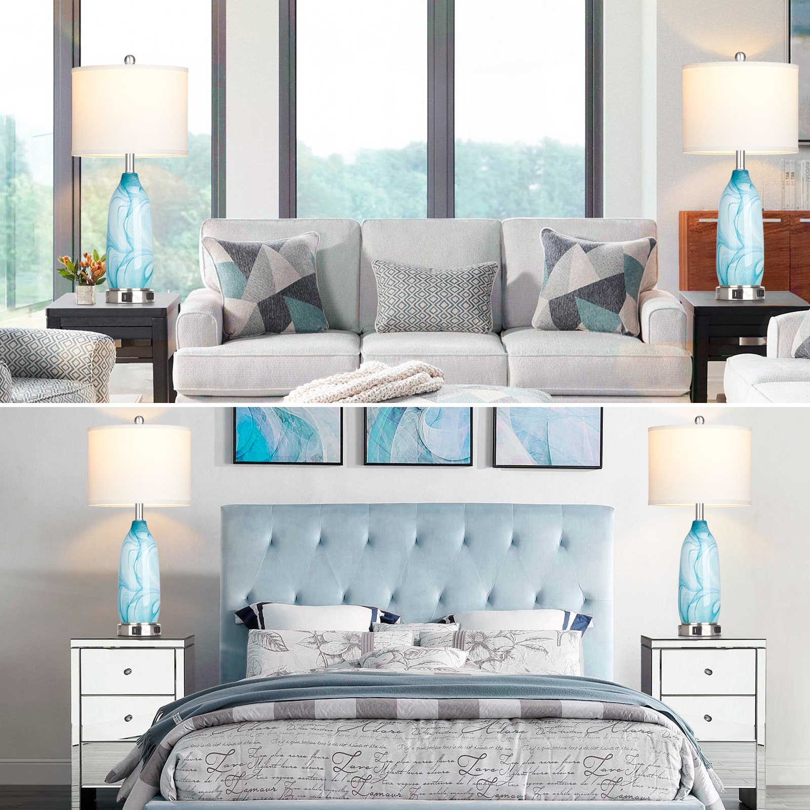 UrFurnishings TD-336 Table-Lamps - View #10