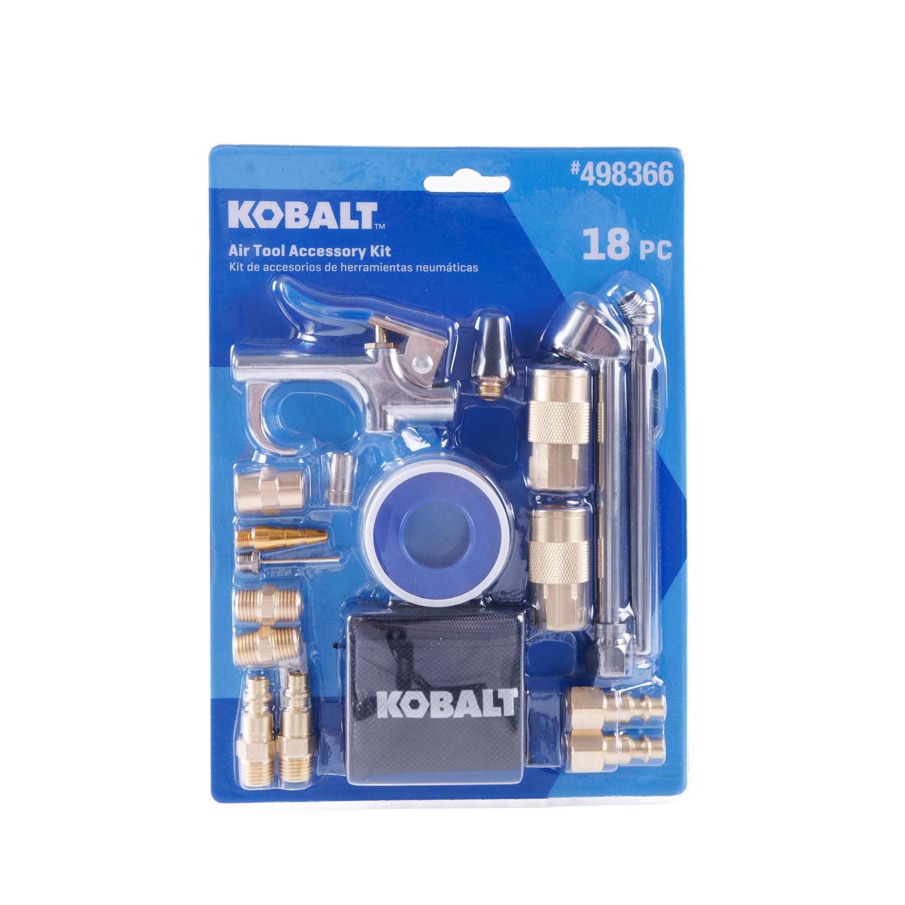 Kobalt 18-piece Accessory Kit Ensemble in the Air Compressor Accessories  department at