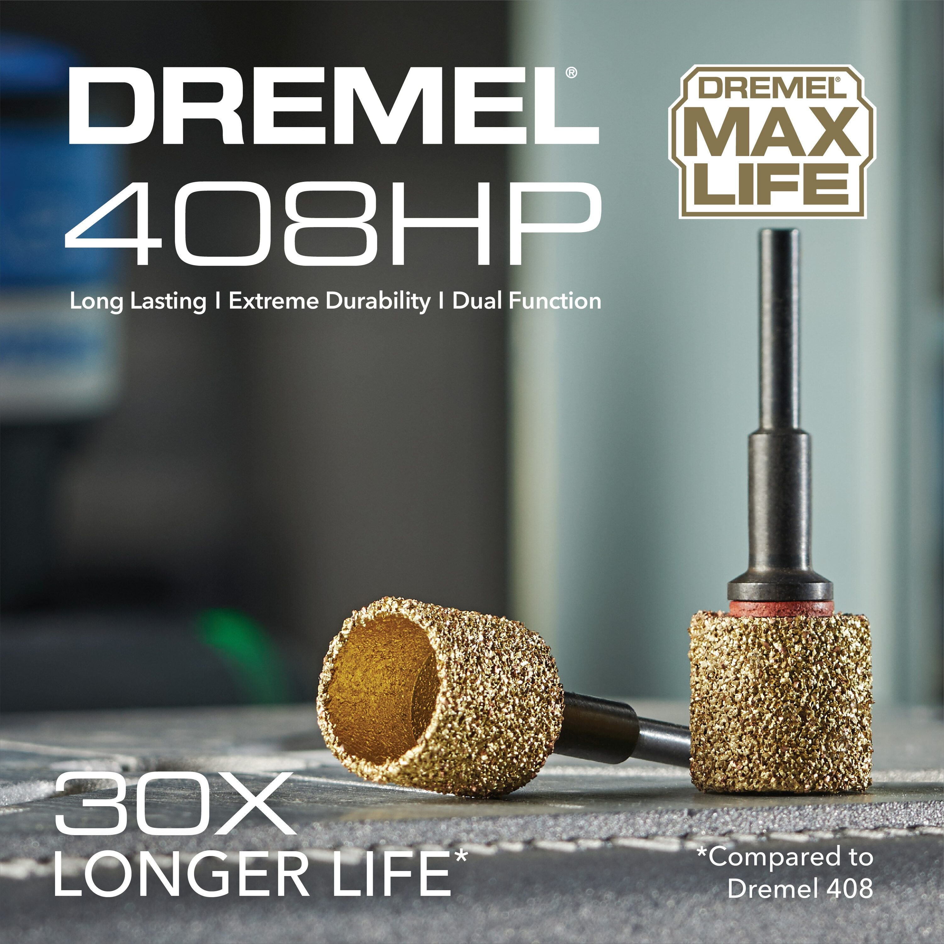50Pcs Drum Sanding Kit 80# Nail Drill Bits Abrasive Tools Dremel