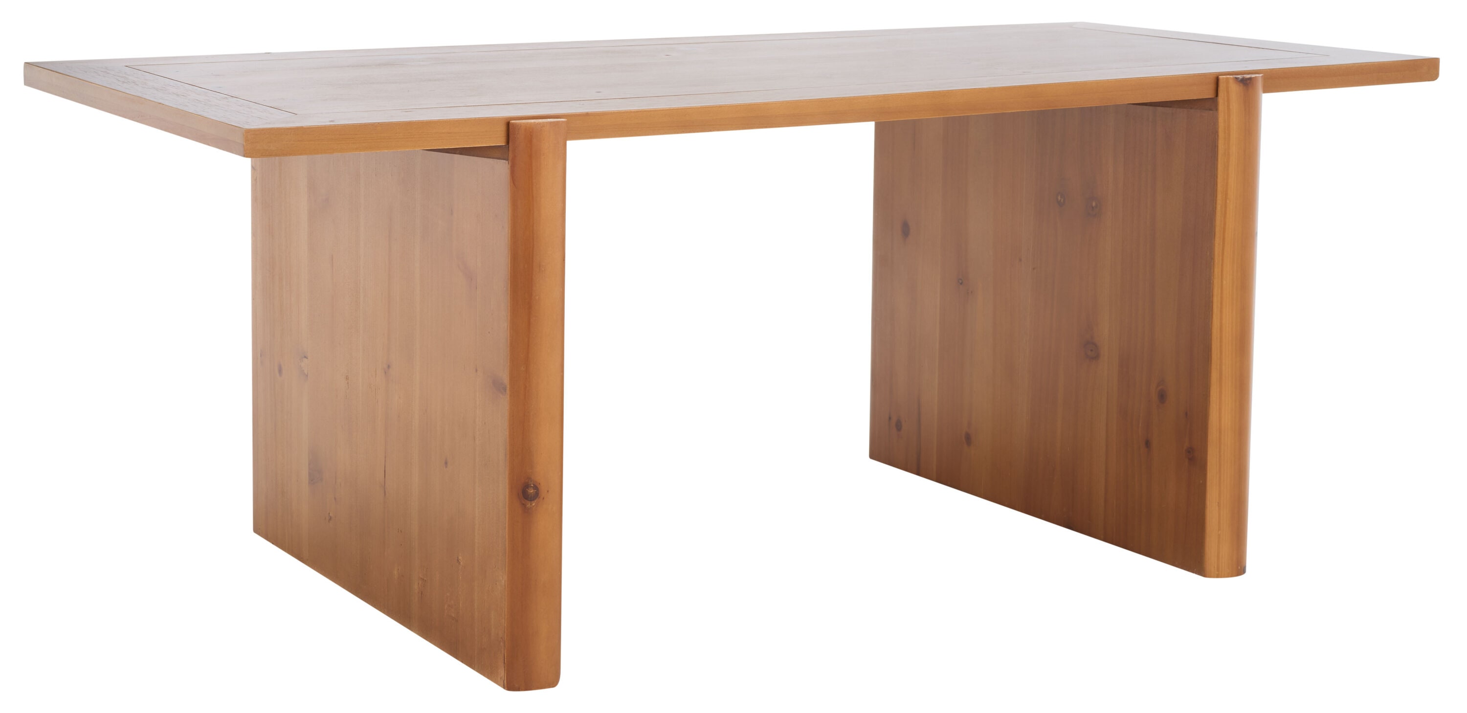 Truman Brown Rectangular Wood Cocktail Table with Storage