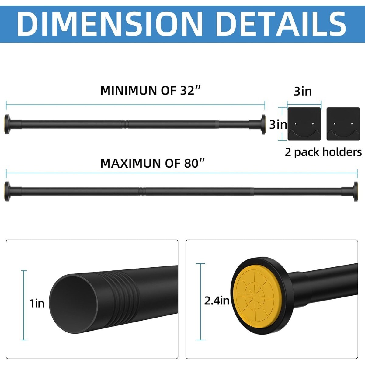 Paradigms Interiors 514068520719 Shower-Rods - View #6