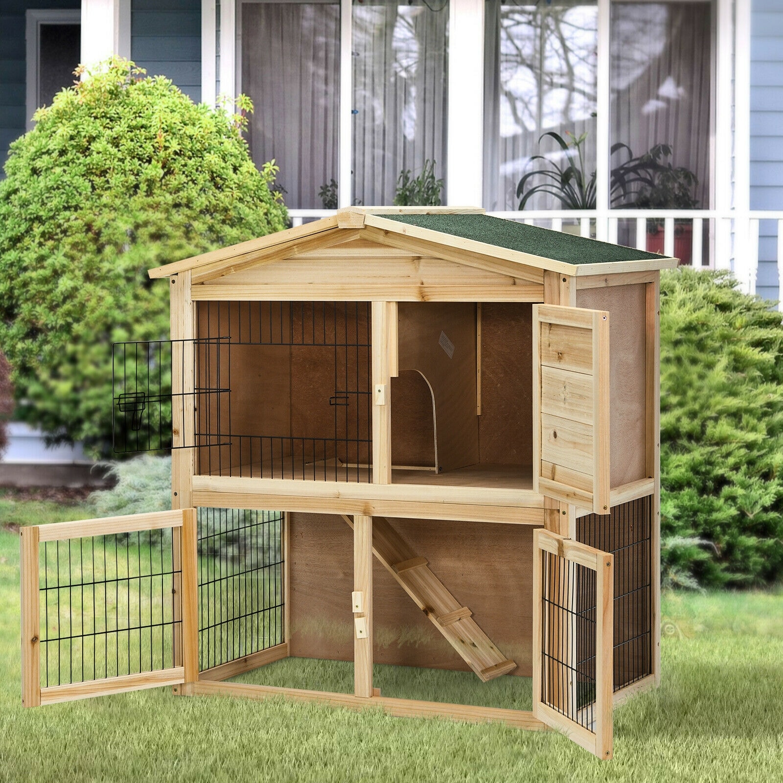 Forclover CJW-PH1006 Chicken-Coops-Rabbit-Hutches - View #9