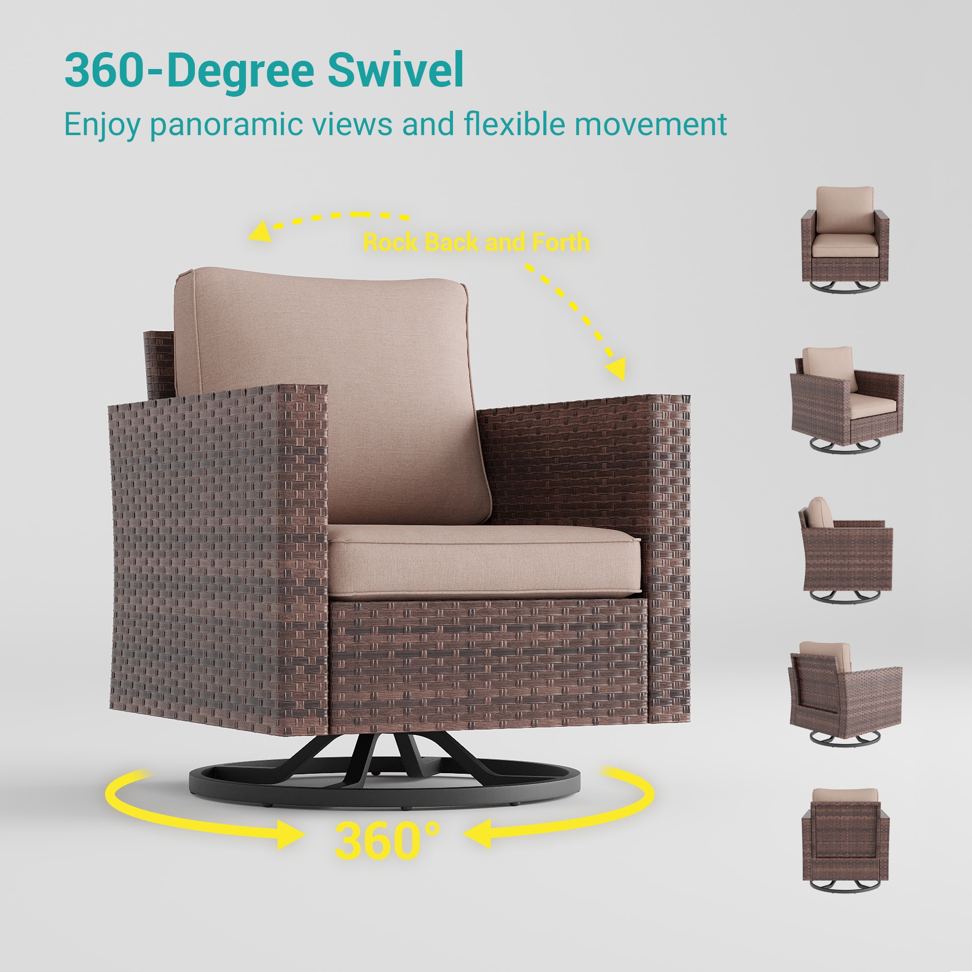 ACEGOSES LW-2R-BSD-T2 Patio-Conversation-Sets - View #4