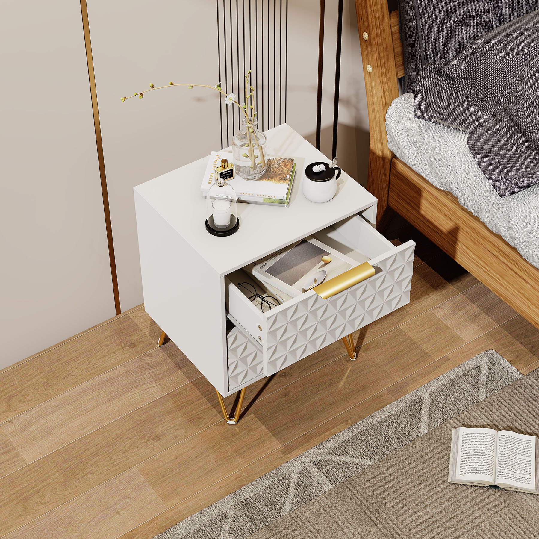 SINOFURN SYA330135GY nightstands - View #10