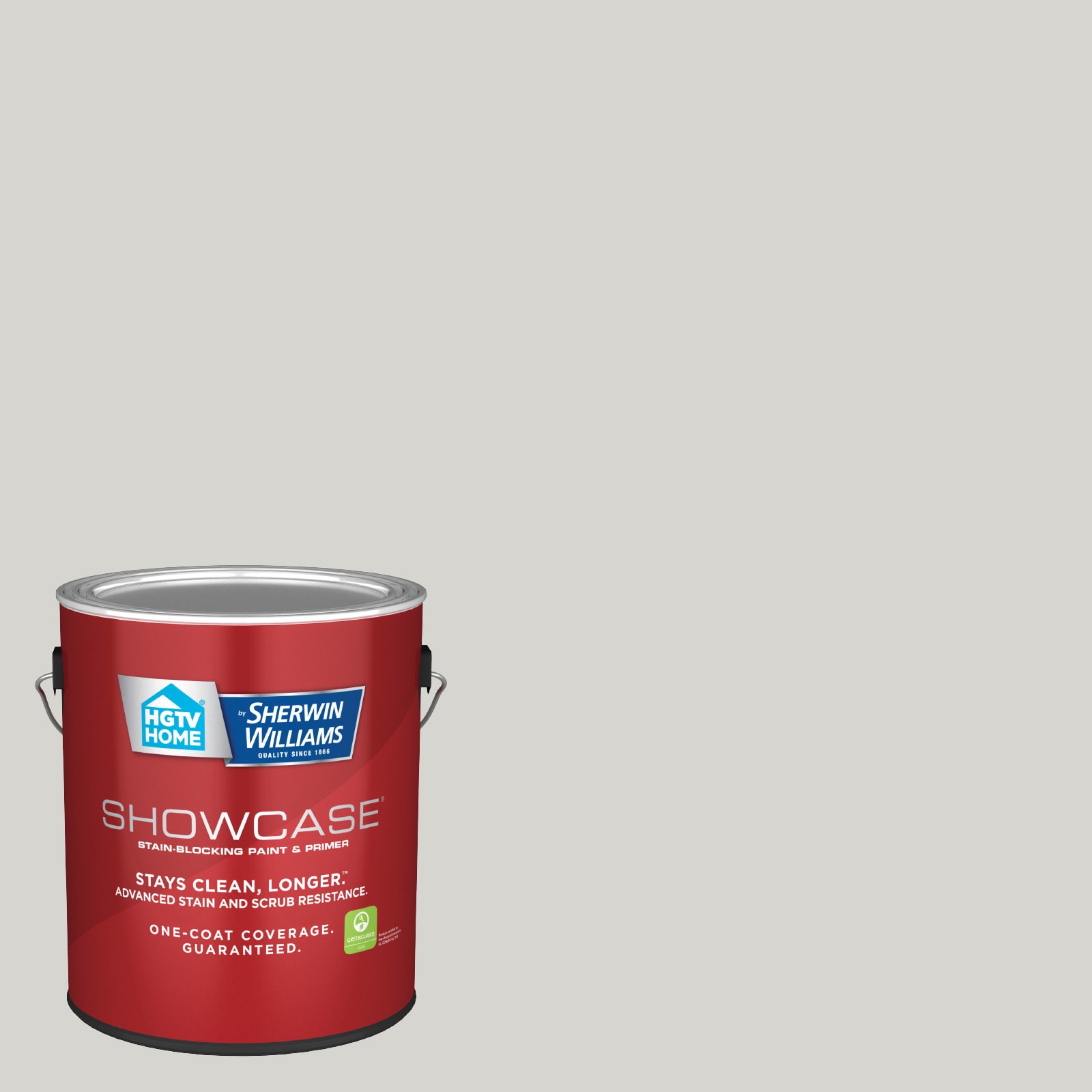 HGTV HOME by Sherwin-Williams 4004-1A-935237 Showcase Satin Tempered Gray 4004-1A Acrylic Interior Paint Paint + Primer ( 1-gallon )