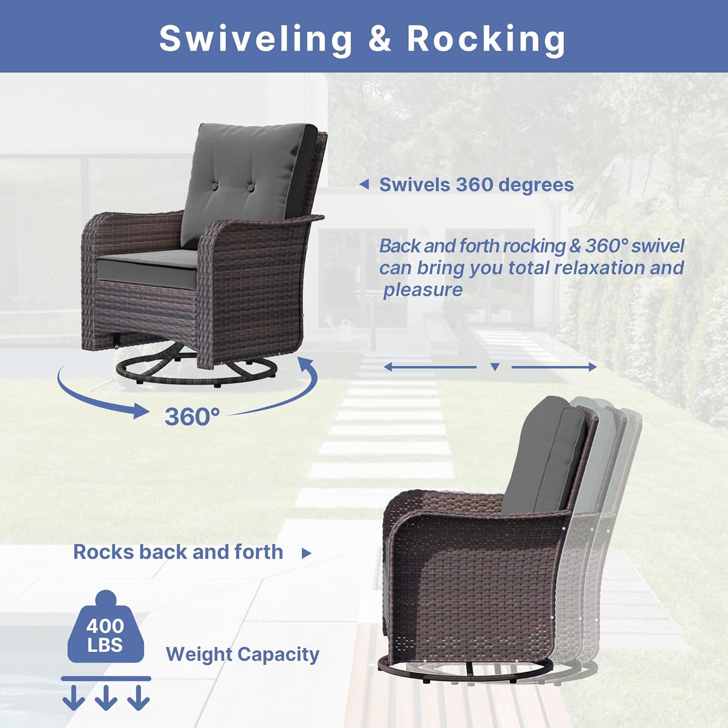 ALAULM LS-SRC-GREY Patio-Chairs - View #3