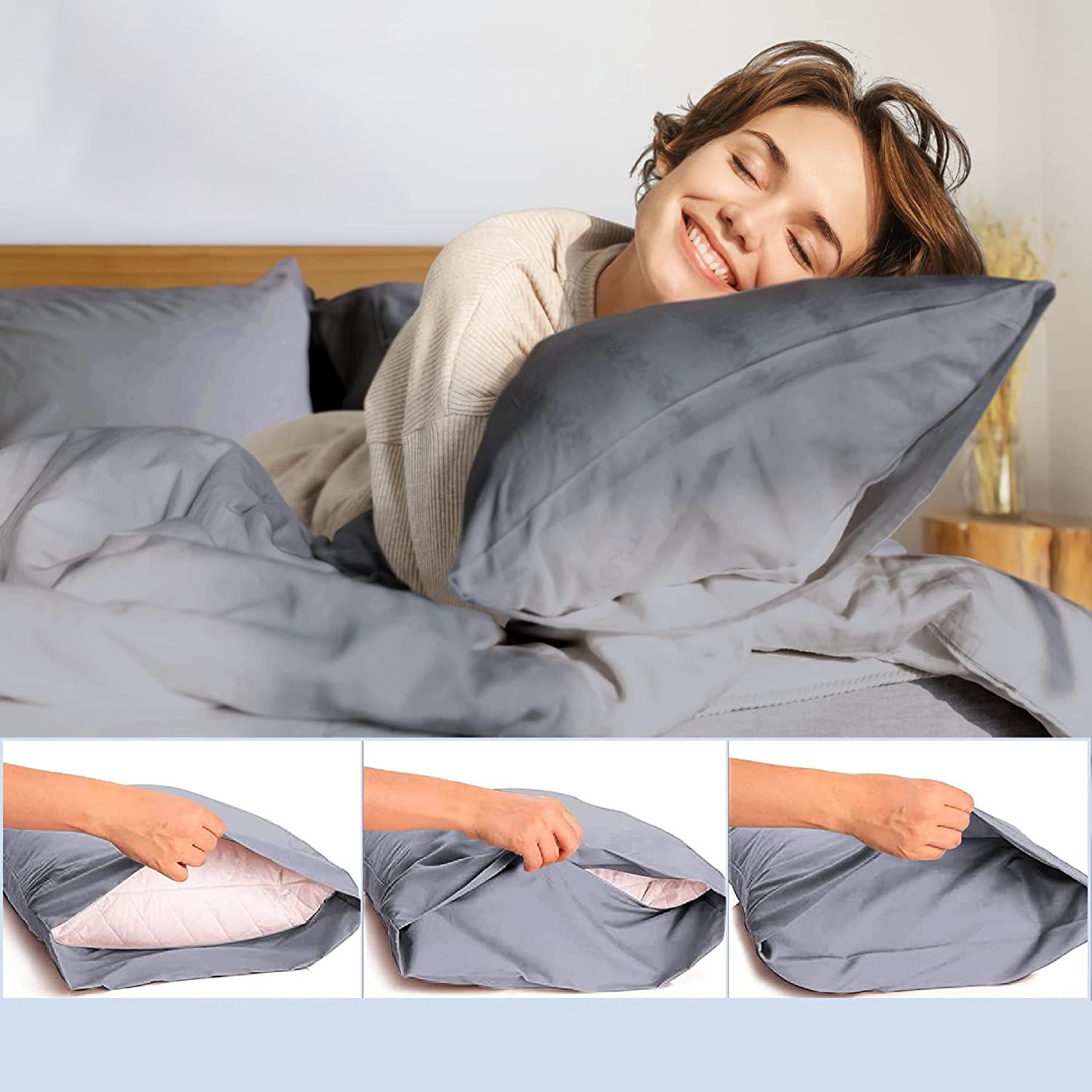 LuxClub B09F74456J Sheet-Sets - View #3