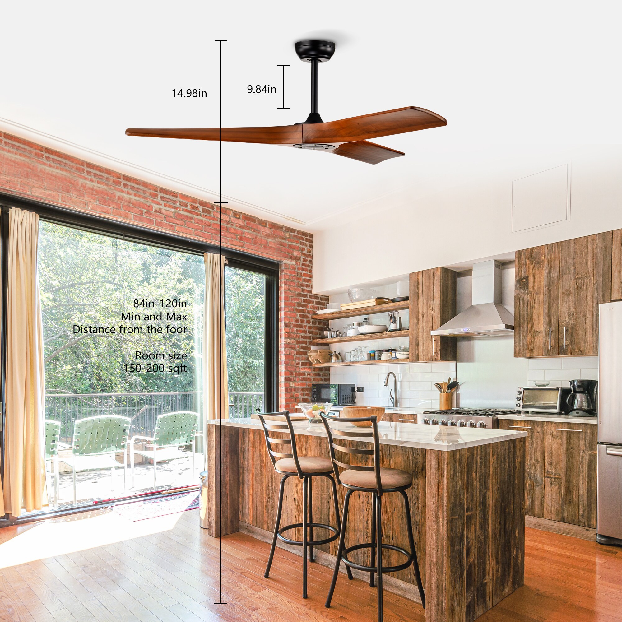 LTMATE LSODC5002R-BL Ceiling-Fans - View #9