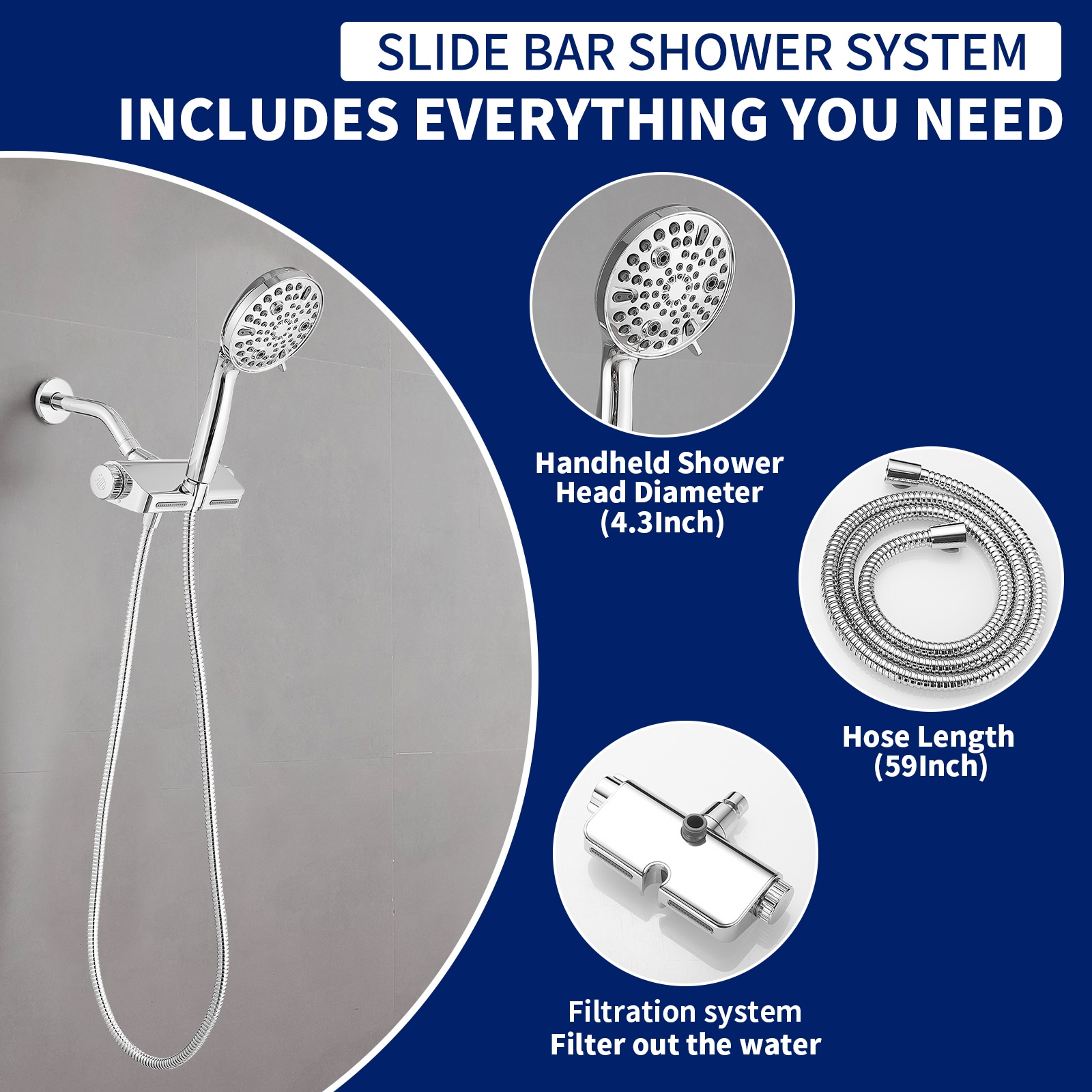BWE A-9H-7806-C Fixed-Showerhead - View #5