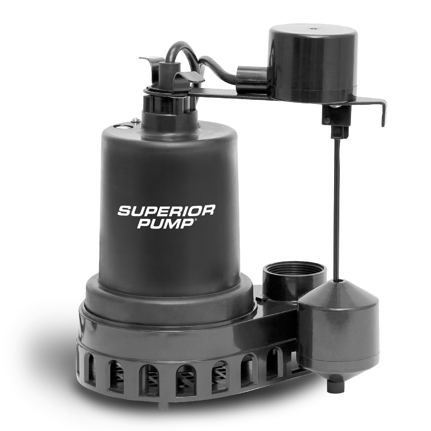Superior Pump - 1/3-HP 120 -Volt 2880-GPM Thermoplastic Submersible Sump Pump