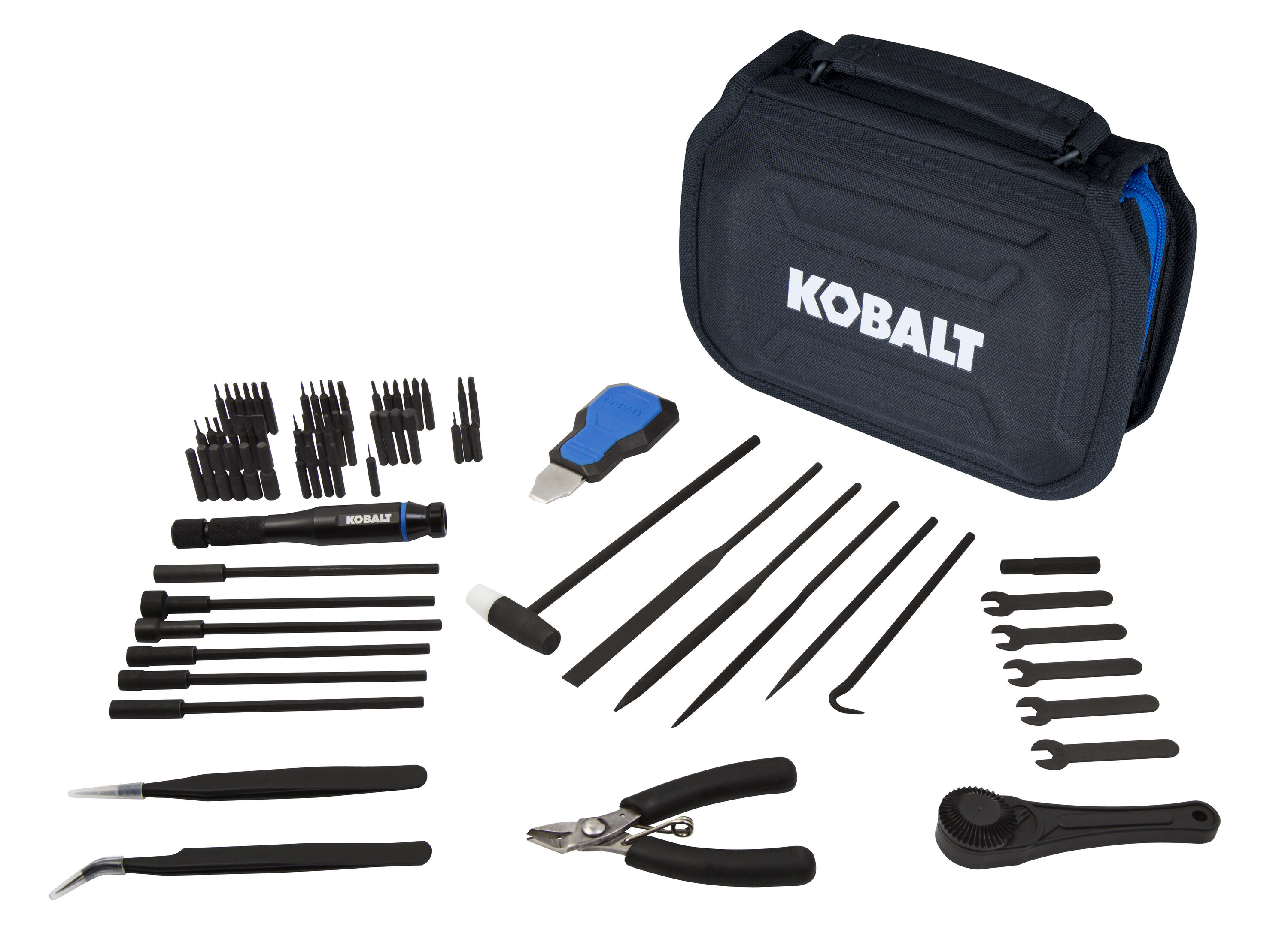 Master hobbyist tool set Screwdriver Bit Set (73-Piece) | - Kobalt 80721