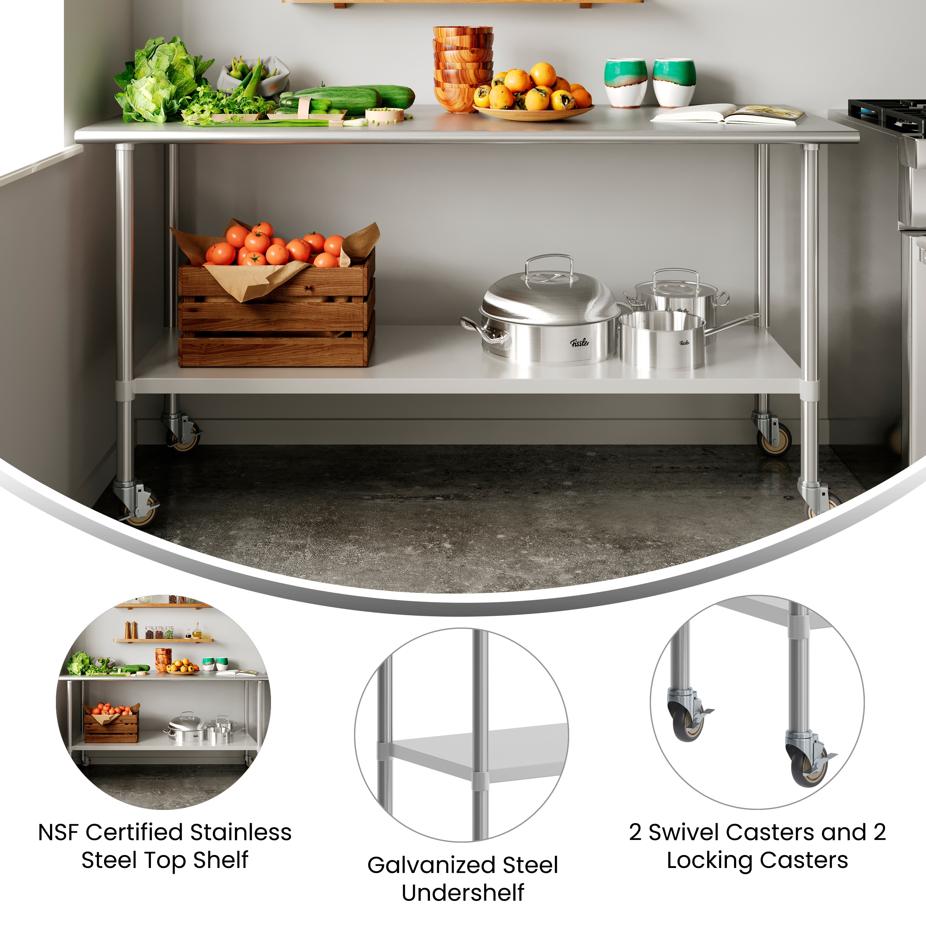 Flash Furniture 196861190445 Kitchen-Furniture - View #3