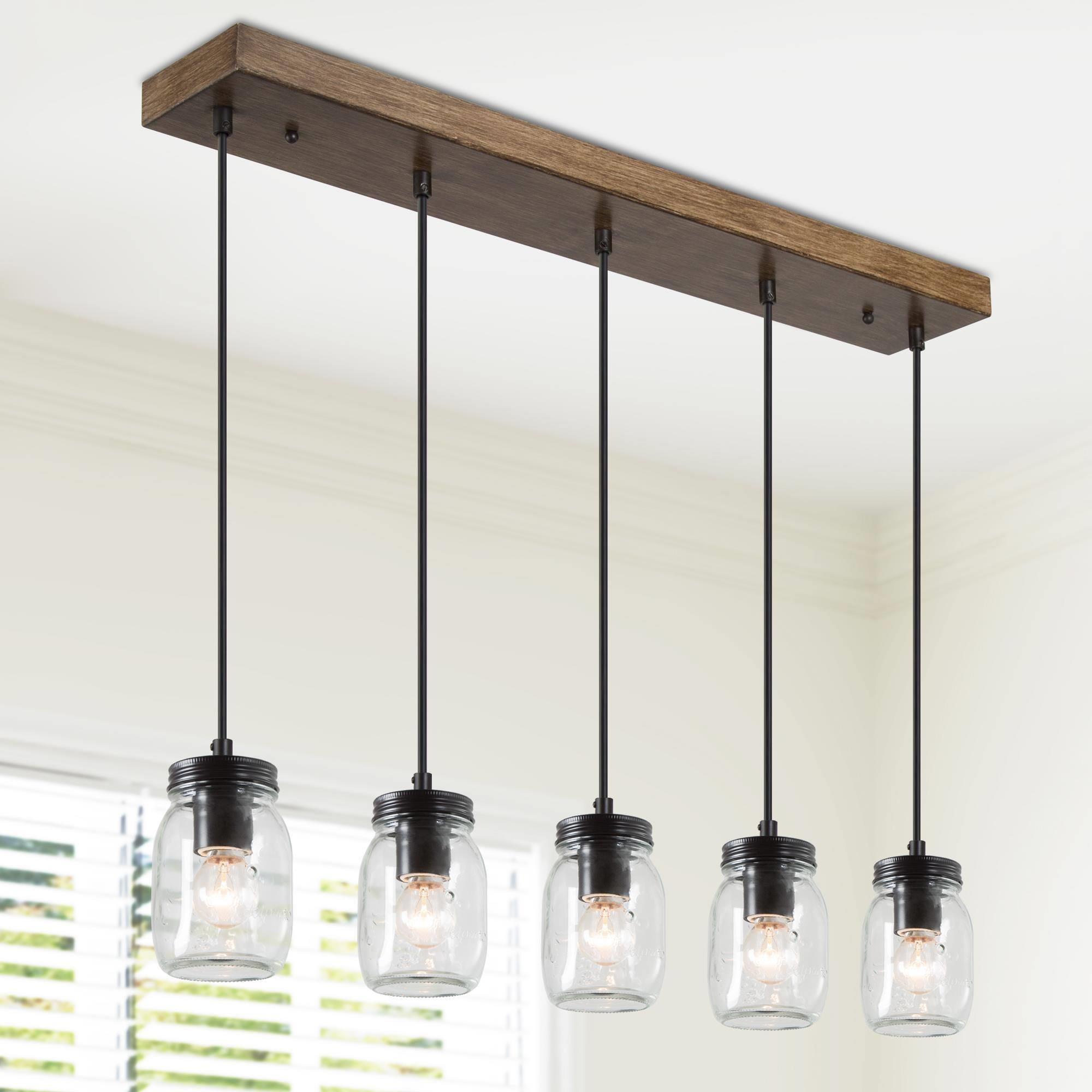 kilner jar pendant light