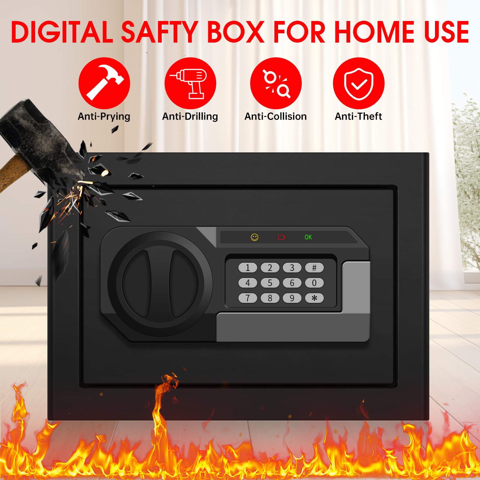 ITOPFOX LIT0812I208 Chest-Safes - View #2