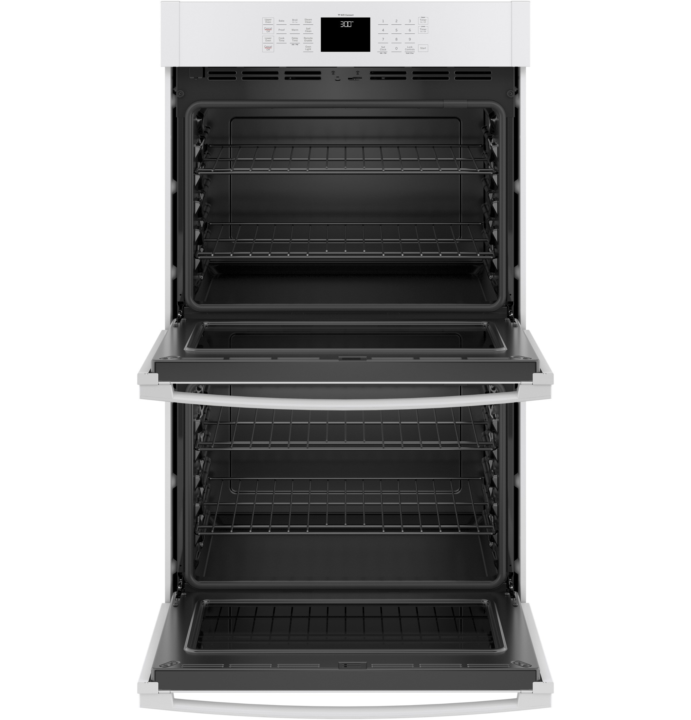 CAFE 30'' Double Convection Electric Wall Oven White - CTD90FP4NW2