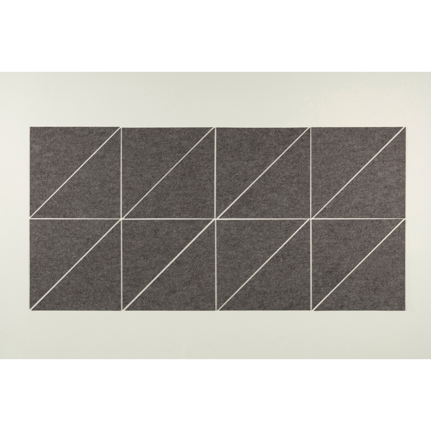 York Wallcoverings QWS1011 13-Inches W x 13-Inches H Self-adhesive Gray Geometric Wall Decal